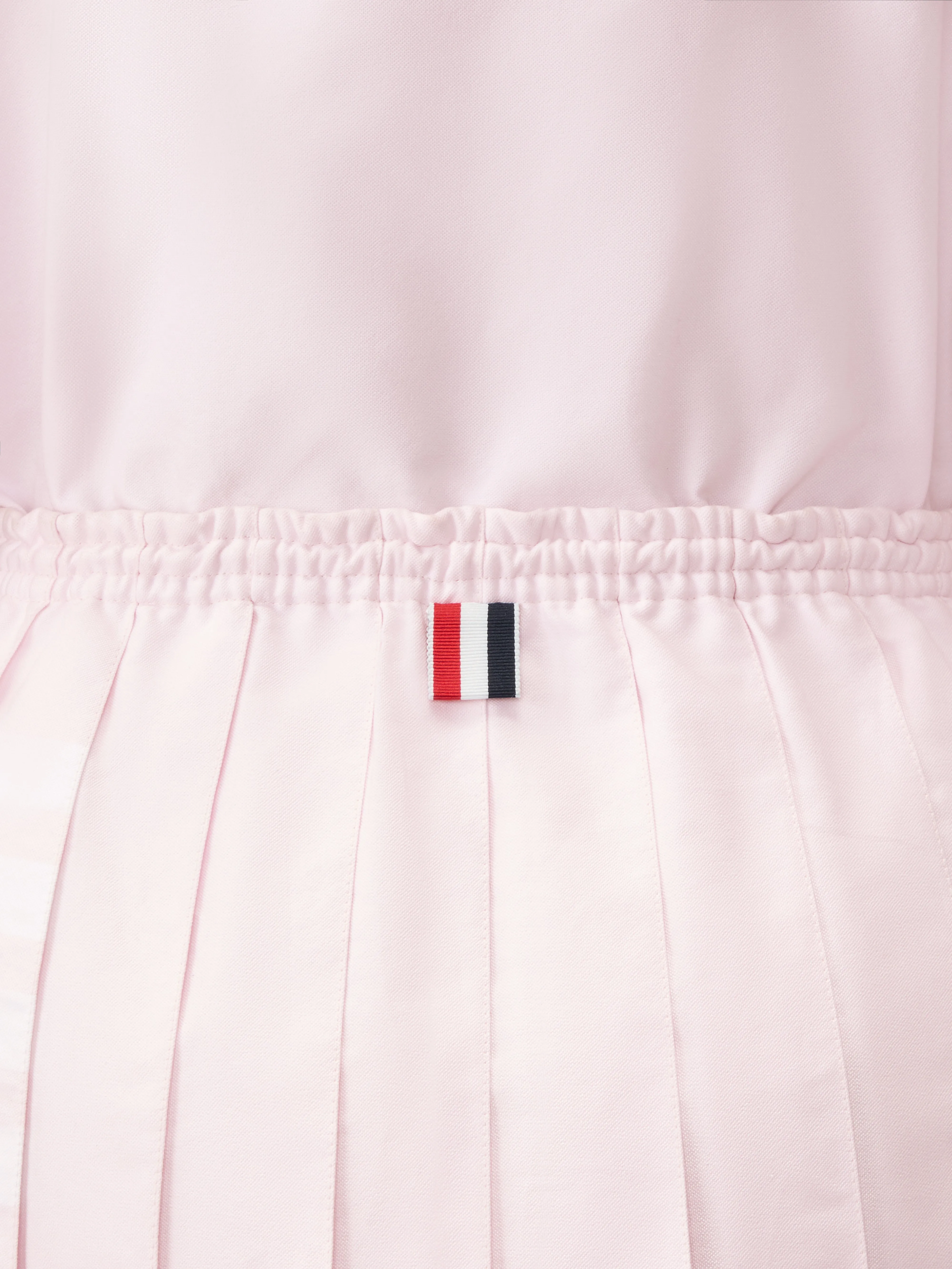 OXFORD 4-BAR DRAWSTRING PLEATED MINI SKIRT sold by Thom Browne product image thumbnail 5