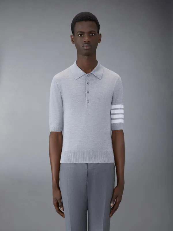 FINE MERINO WOOL 4-BAR POLO made by Thom Browne