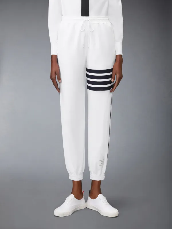 LOOPBACK PIPING 4-BAR SWEATPANT made by Thom Browne