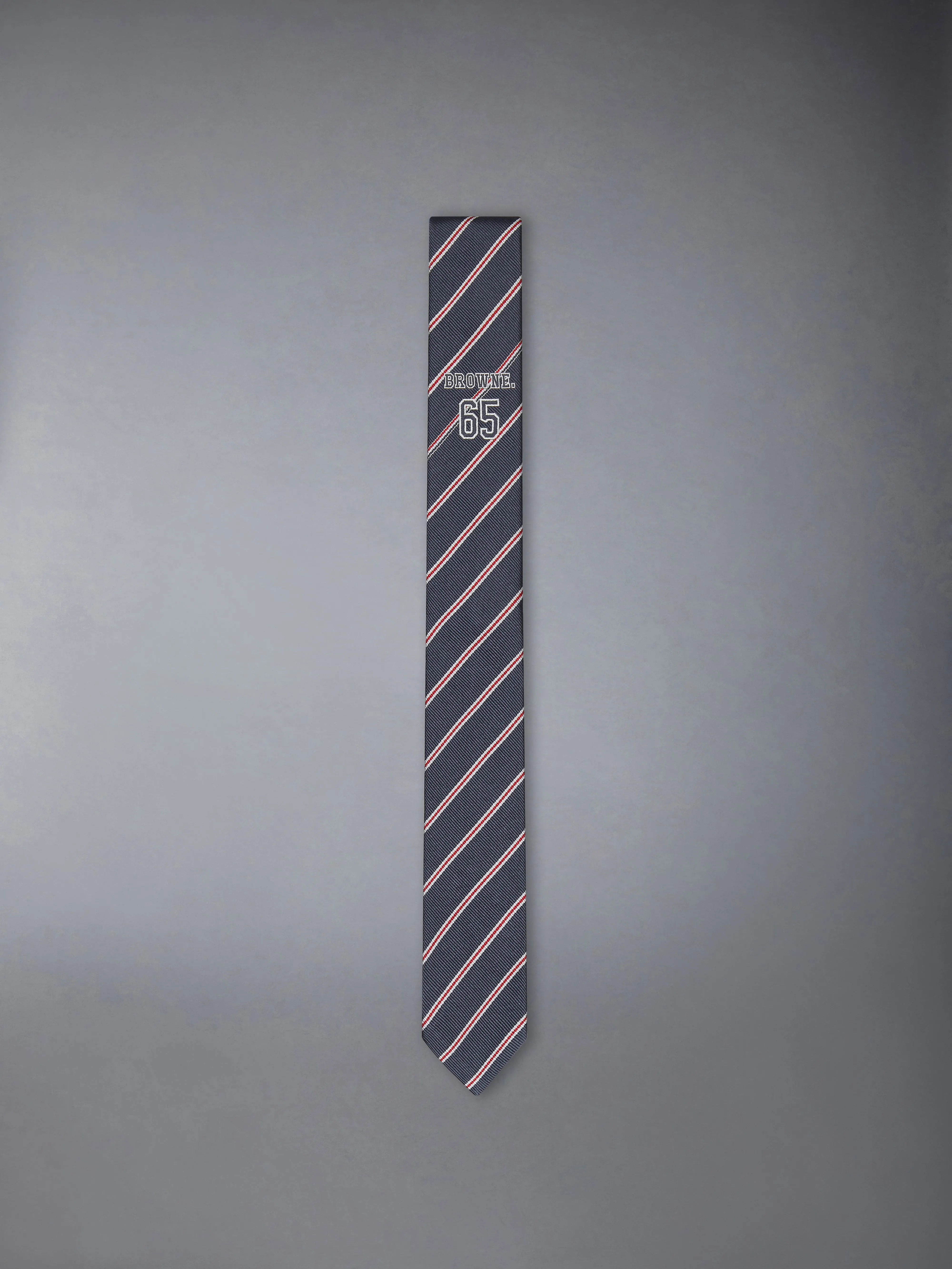 JACQUARD BROWNE 65 TIE sold by Thom Browne