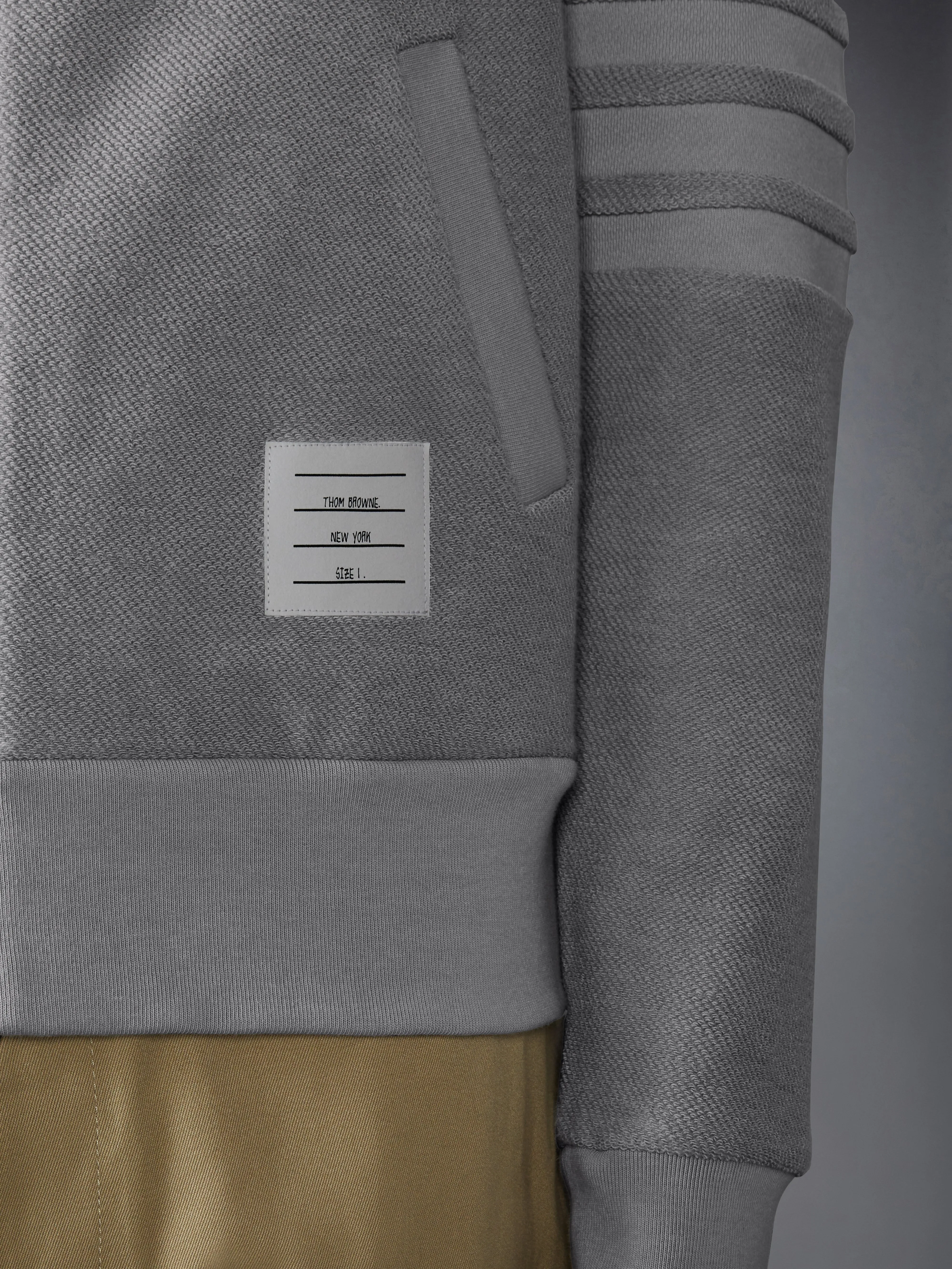 LOOPBACK 4-BAR JACKET sold by Thom Browne product image thumbnail 4