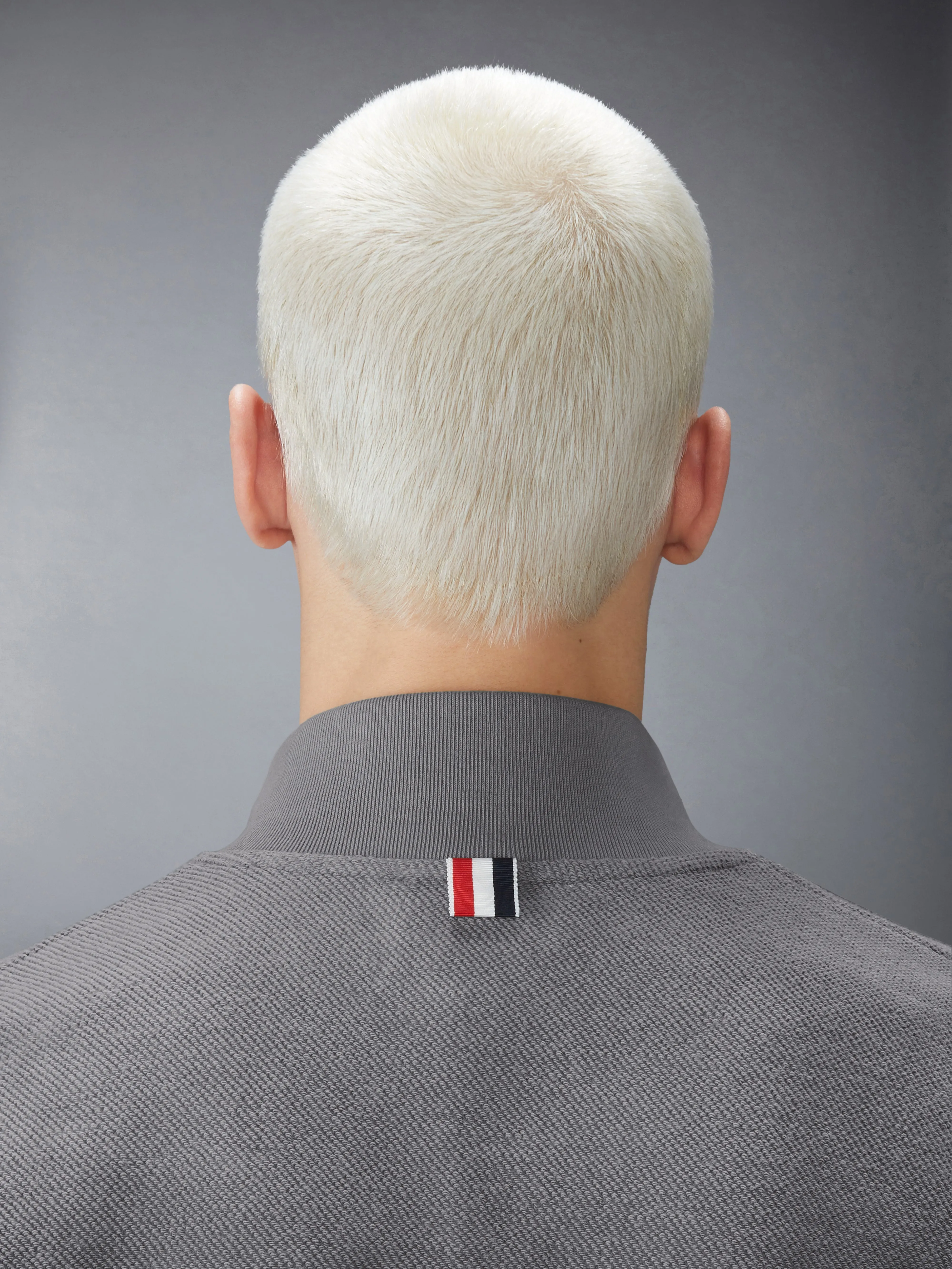 LOOPBACK 4-BAR JACKET sold by Thom Browne product image thumbnail 5