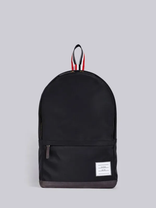 NYLON AND CALF SUEDE UNSTRUCTURED BACKPACK made by Thom Browne