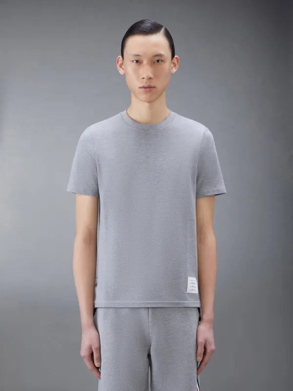 PIQUE RWB STRIPE RELAXED TEE made by Thom Browne