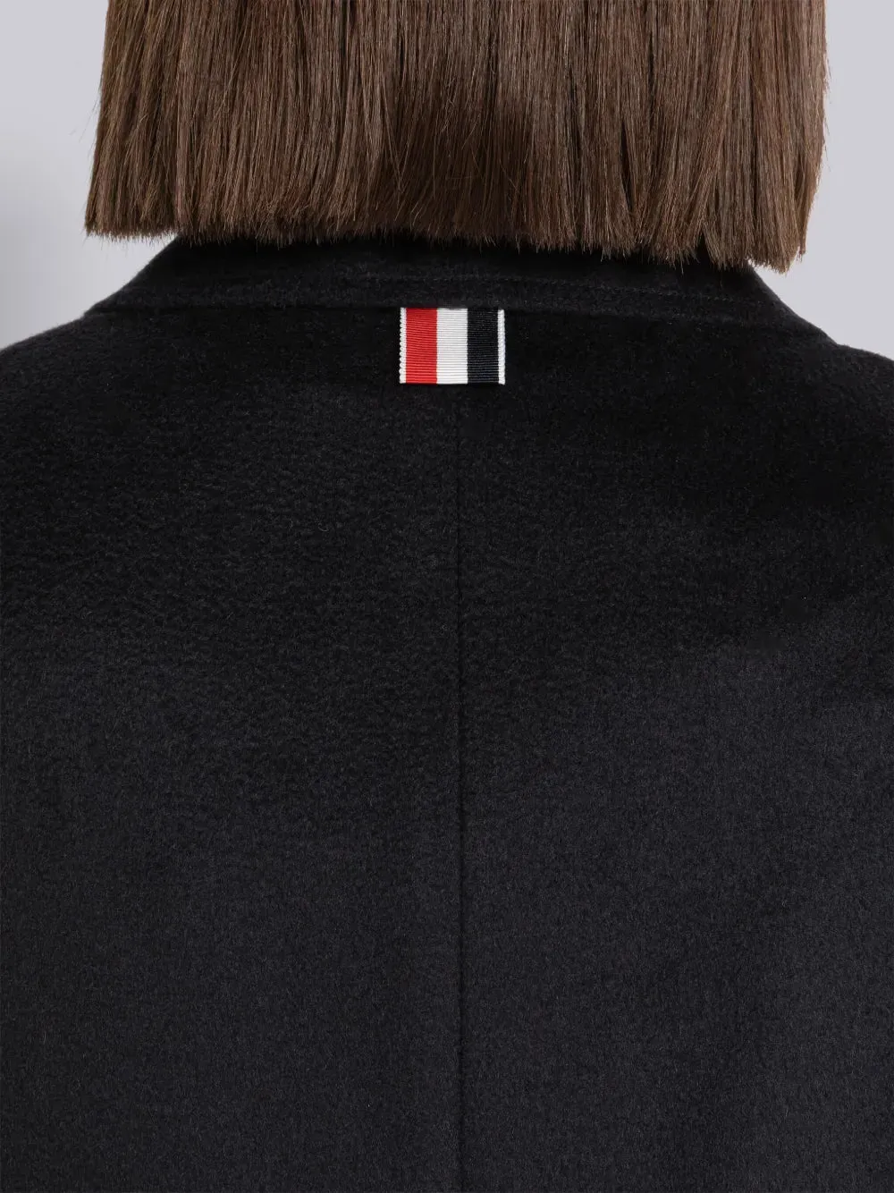 ZIBELINE COAT WEIGHT CASHMERE WIDE LAPEL OVERCOAT sold by Thom Browne product image thumbnail 5