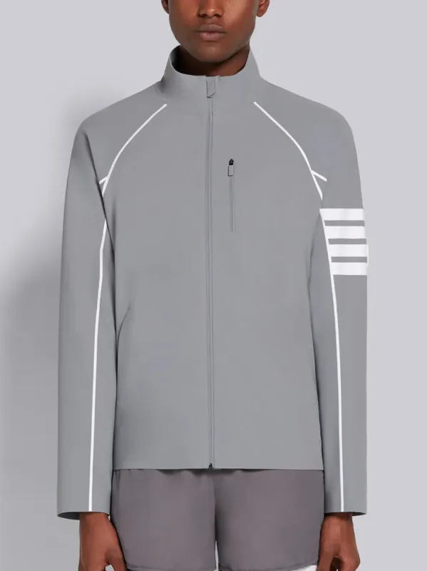 TOKIO 4-BAR COMPRESSION ZIP UP JACKET made by Thom Browne