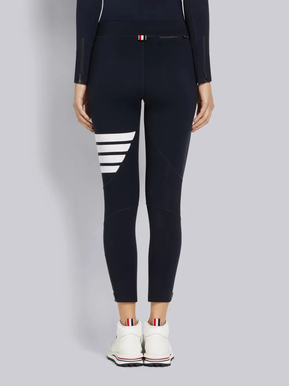 POLYAMIDE STRETCH INTERLOCK 4-BAR COMPRESSION TIGHTS sold by Thom Browne product image thumbnail 2