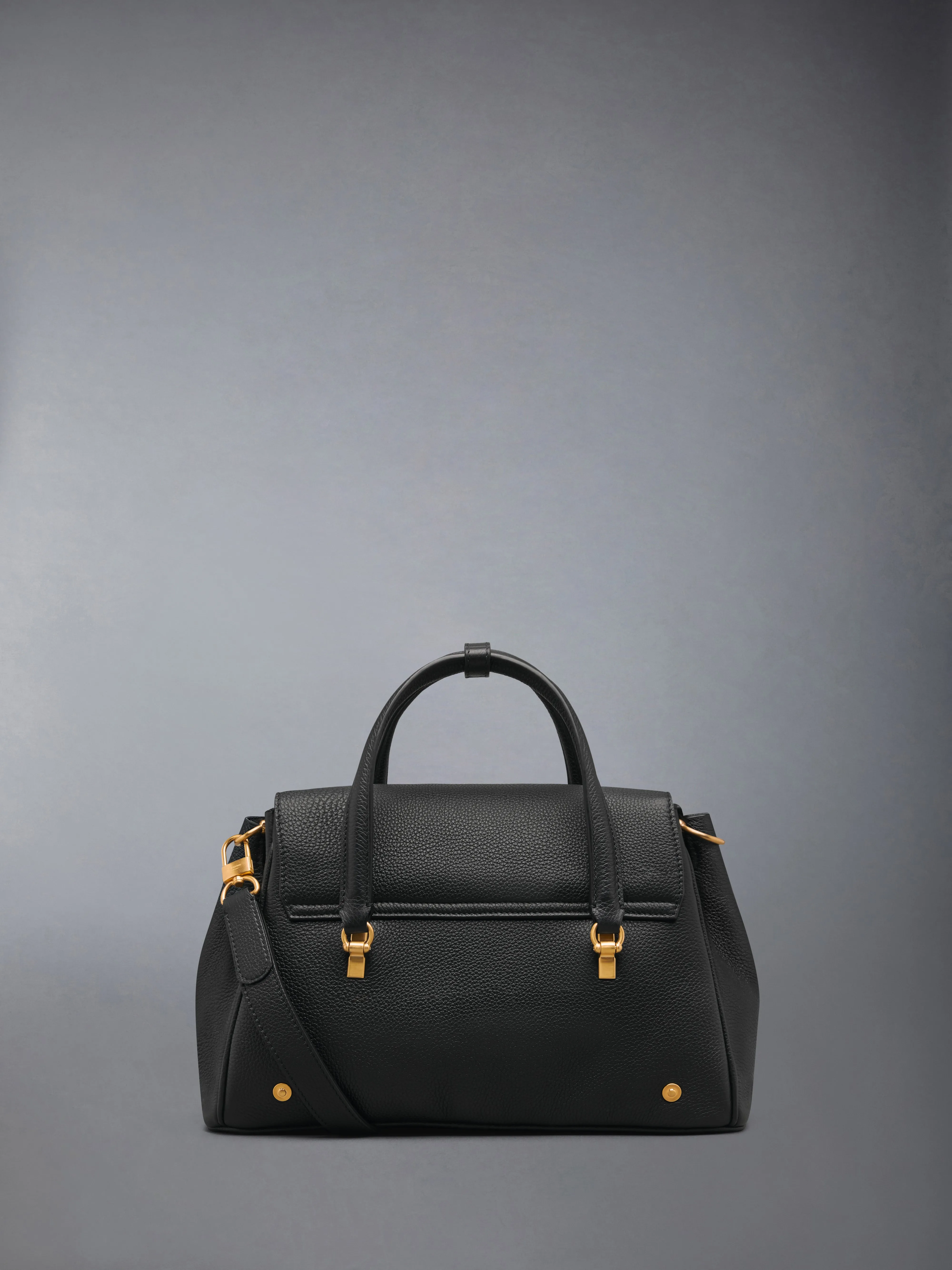 SMALL BOLTON BAG IN SOFT PEBBLE GRAIN LEATHER sold by Thom Browne product image thumbnail 4