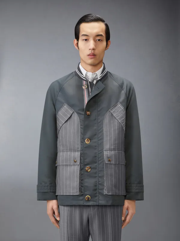 TECH TWILL FIELD JACKET made by Thom Browne