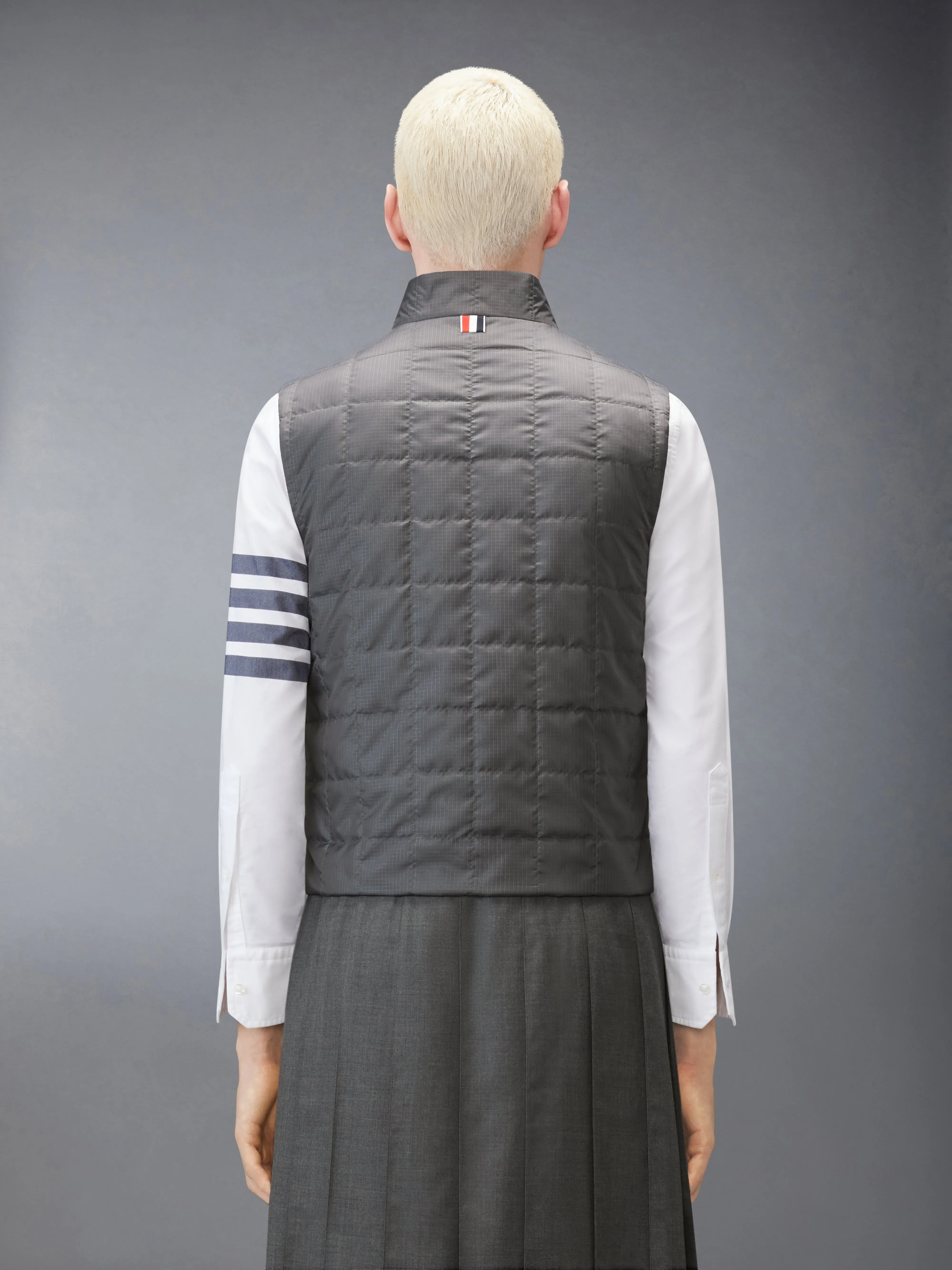RIPSTOP LIGHT WEIGHT VEST sold by Thom Browne product image thumbnail 2