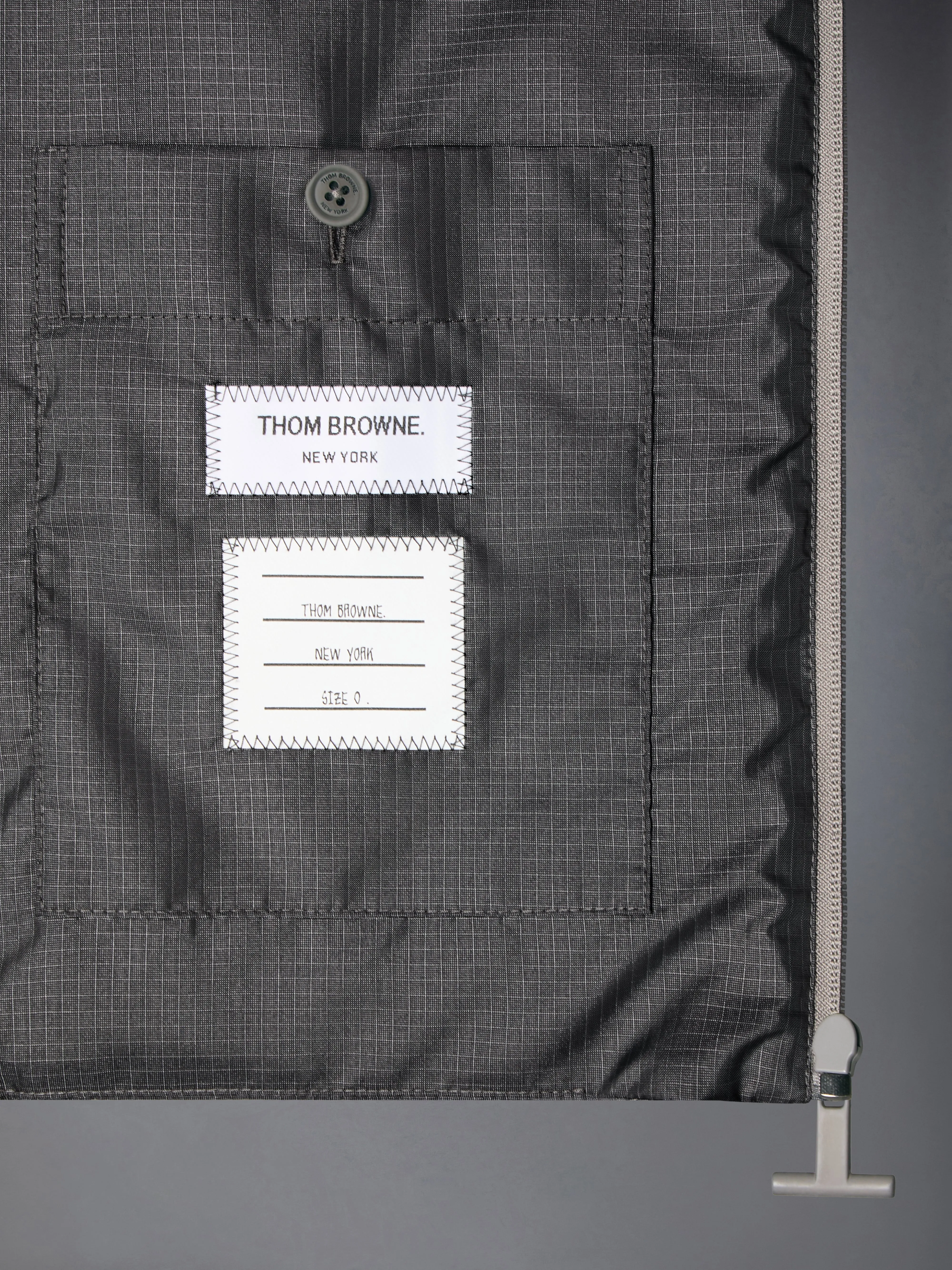 RIPSTOP LIGHT WEIGHT VEST sold by Thom Browne product image thumbnail 4