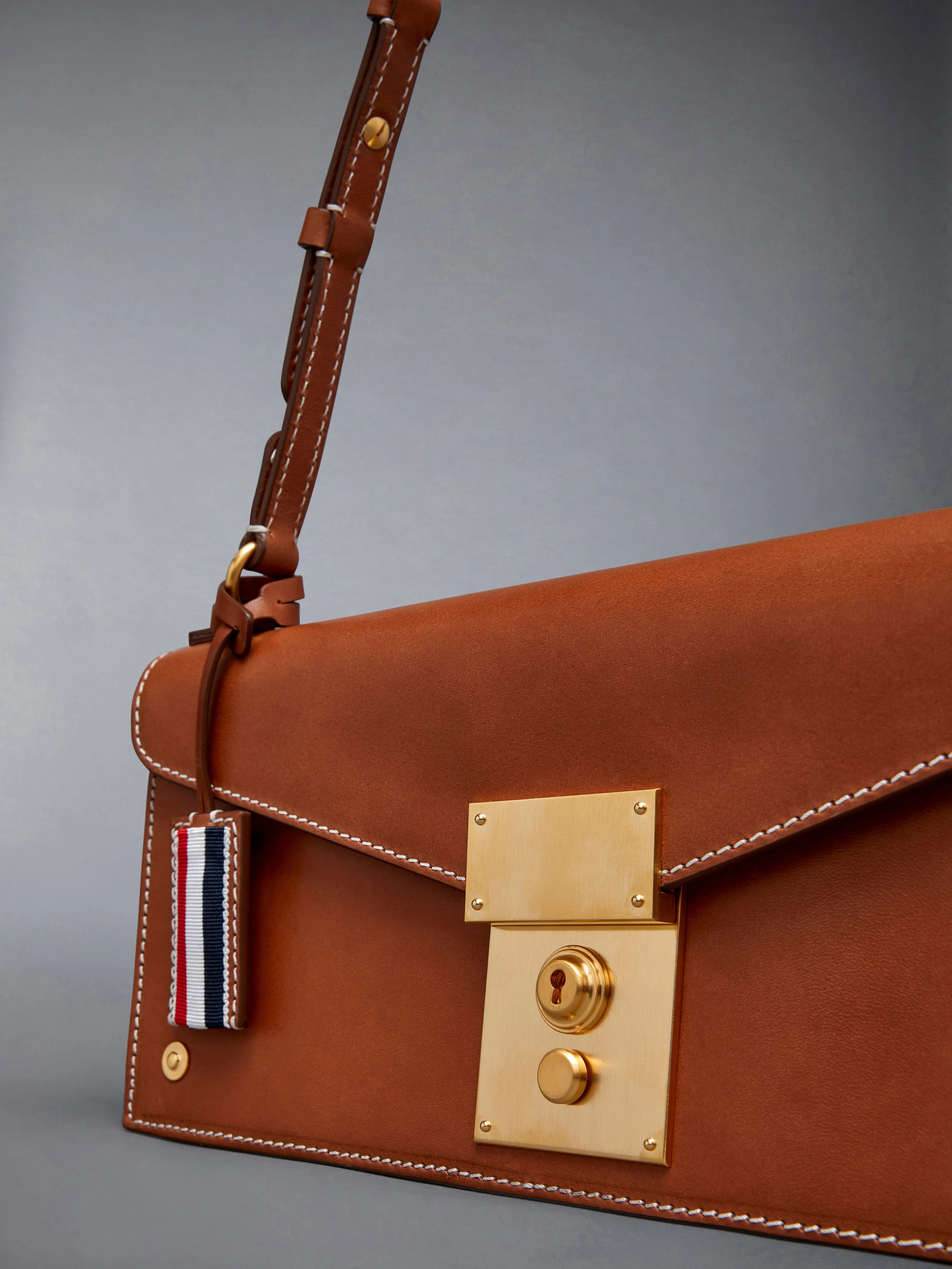 VACCHETTA MRS. THOM SHOULDER BAG sold by Thom Browne product image thumbnail 5