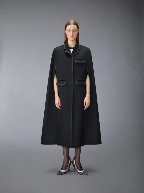 CASHMERE BROWNE 65 CHESTERFIELD CAPE made by Thom Browne
