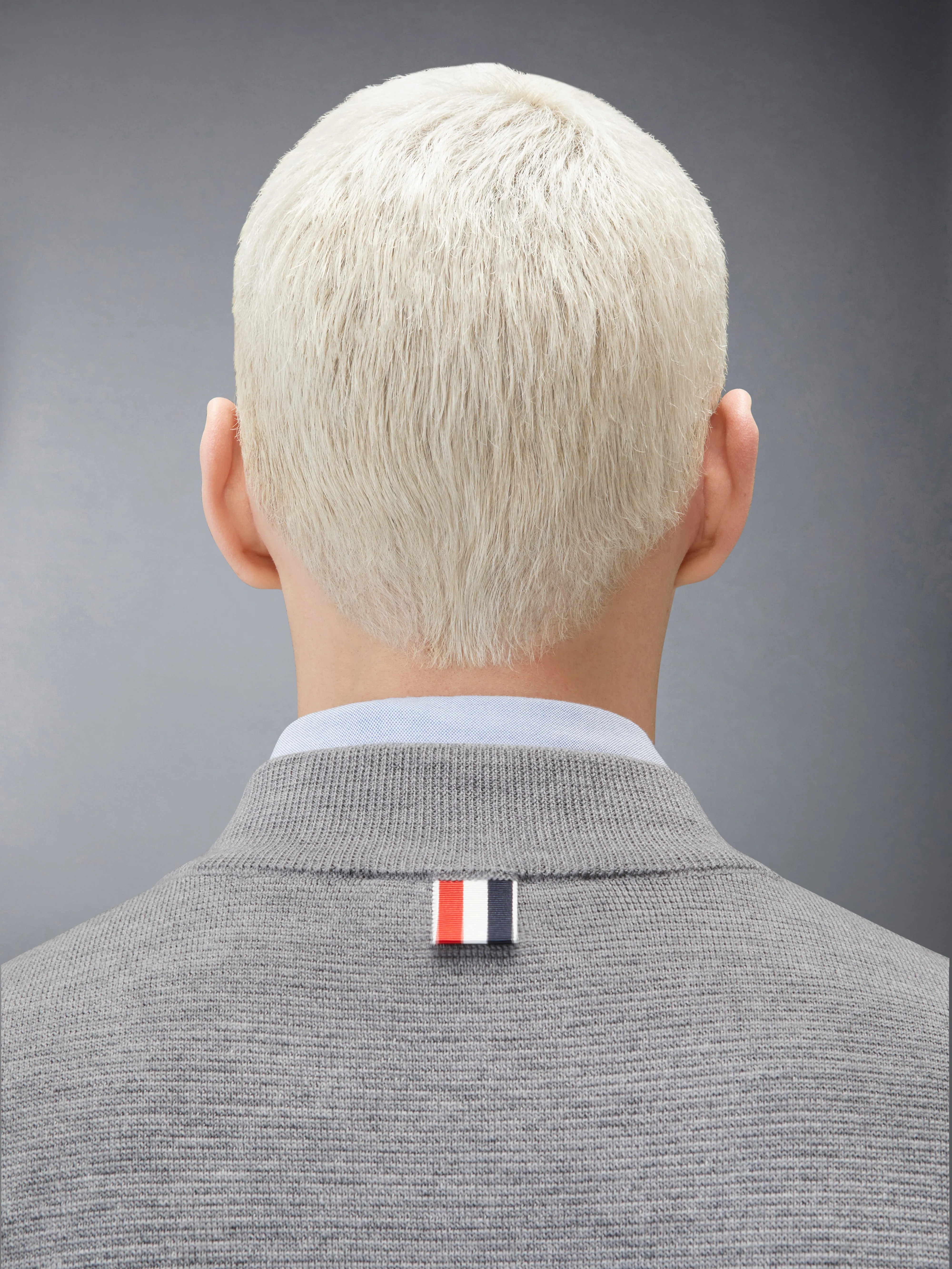 OTTOMAN MILANO STITCH 4-BAR BOMBER JACKET sold by Thom Browne product image thumbnail 4