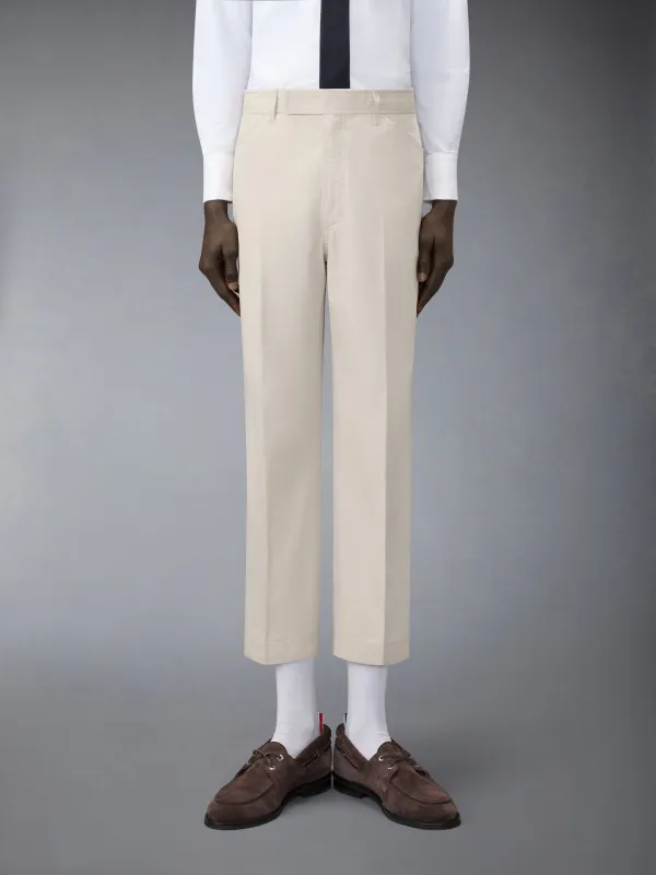 TAPERED CHINO TROUSER made by Thom Browne