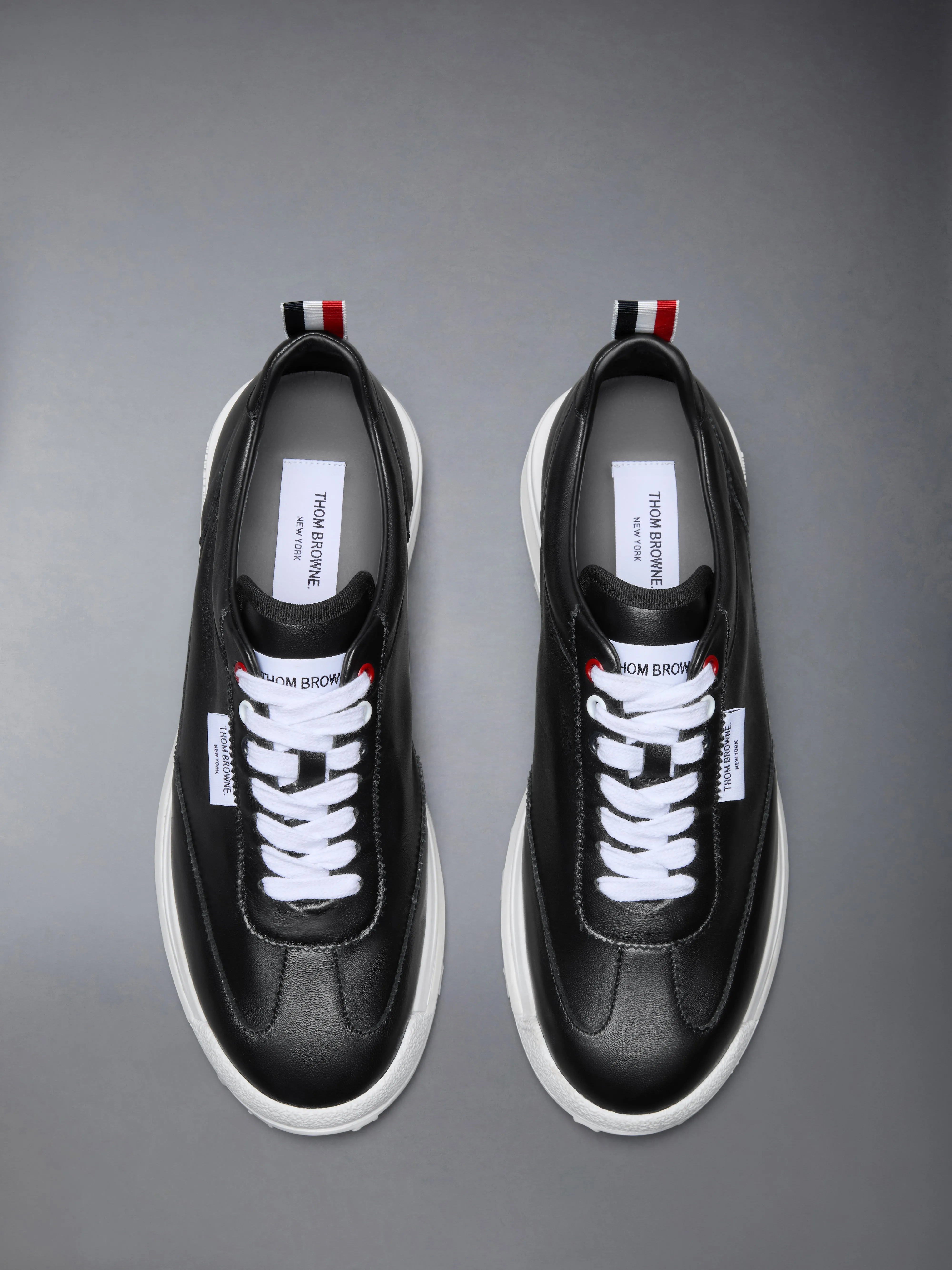 NAPPA LEATHER TECH RUNNER SNEAKERS sold by Thom Browne product image thumbnail 5