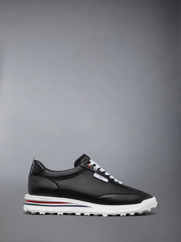 NAPPA LEATHER TECH RUNNER SNEAKERS made by Thom Browne