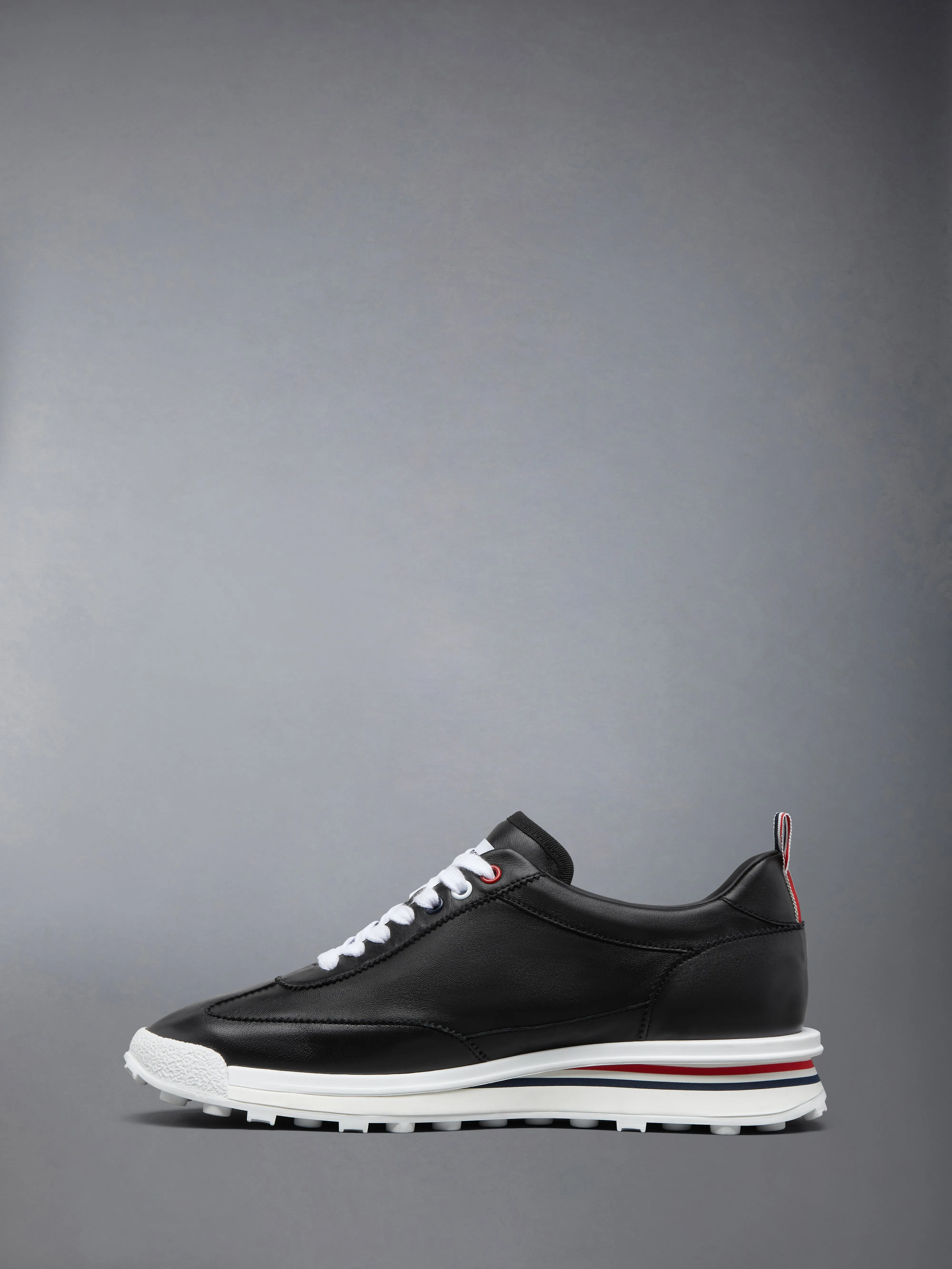 NAPPA LEATHER TECH RUNNER SNEAKERS sold by Thom Browne product image thumbnail 3