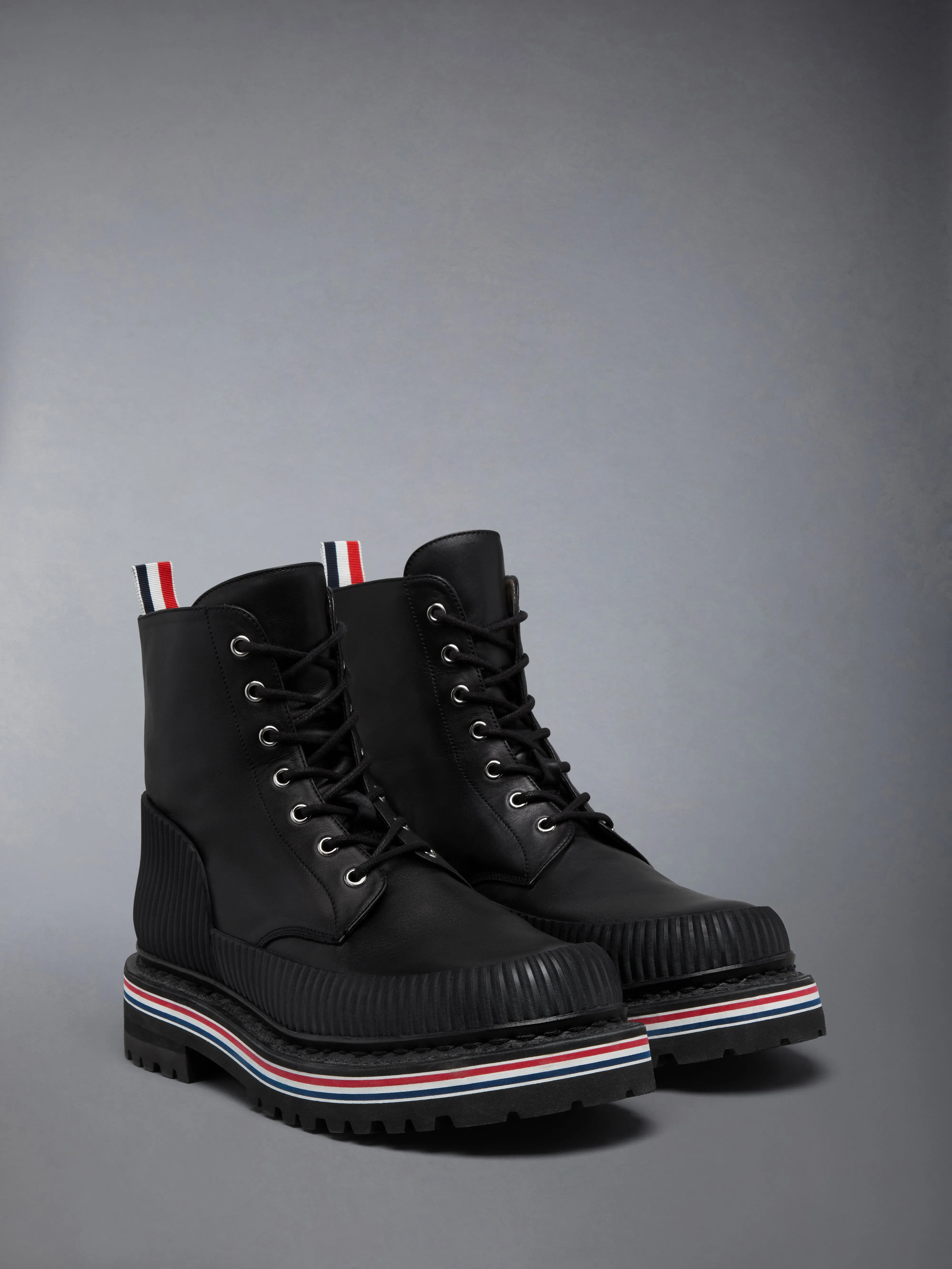VITELLO LEATHER ALL TERRAIN BOOTS WITH HIKING SOLES sold by Thom Browne product image thumbnail 2