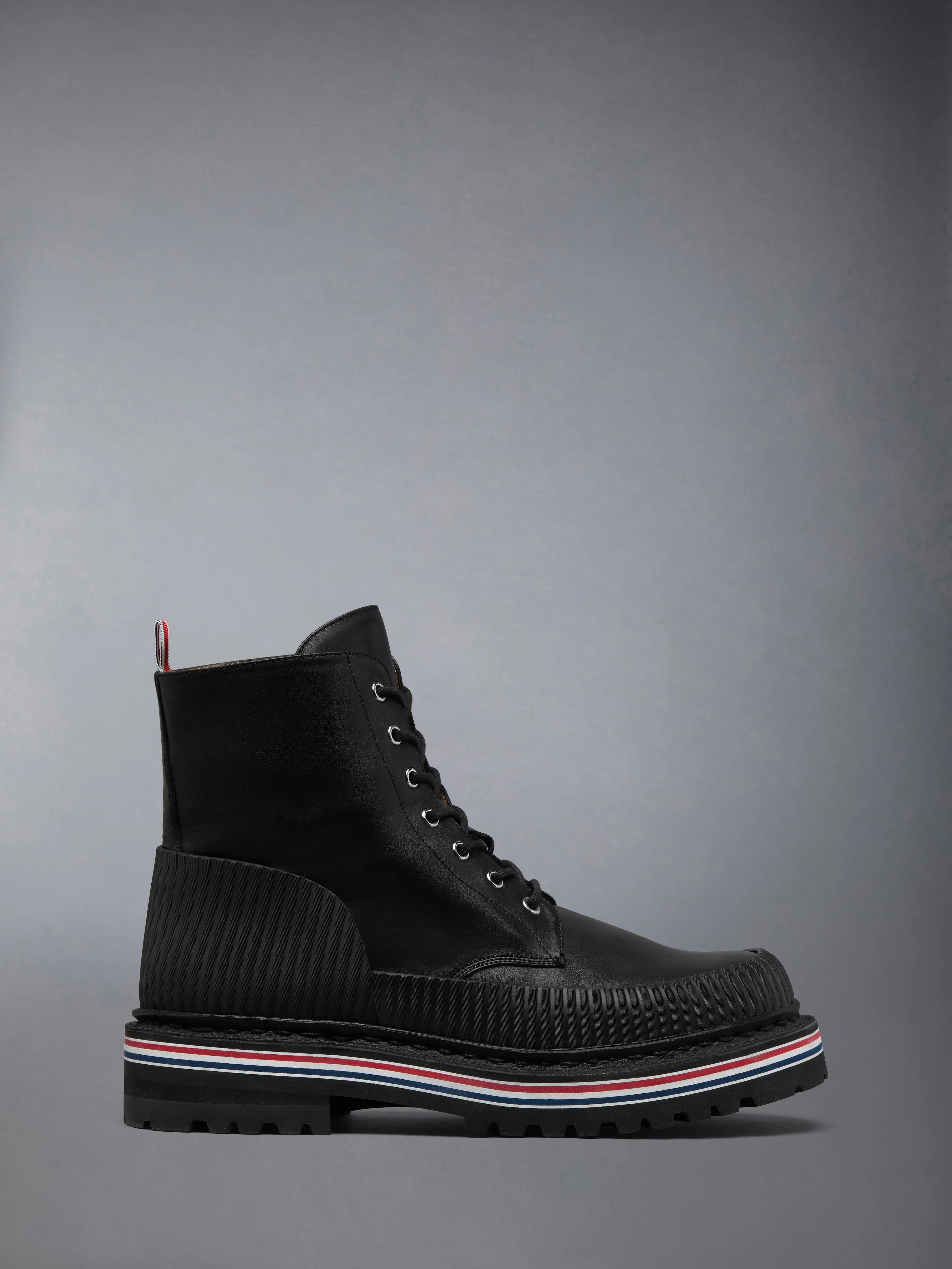 VITELLO LEATHER ALL TERRAIN BOOTS WITH HIKING SOLES sold by Thom Browne