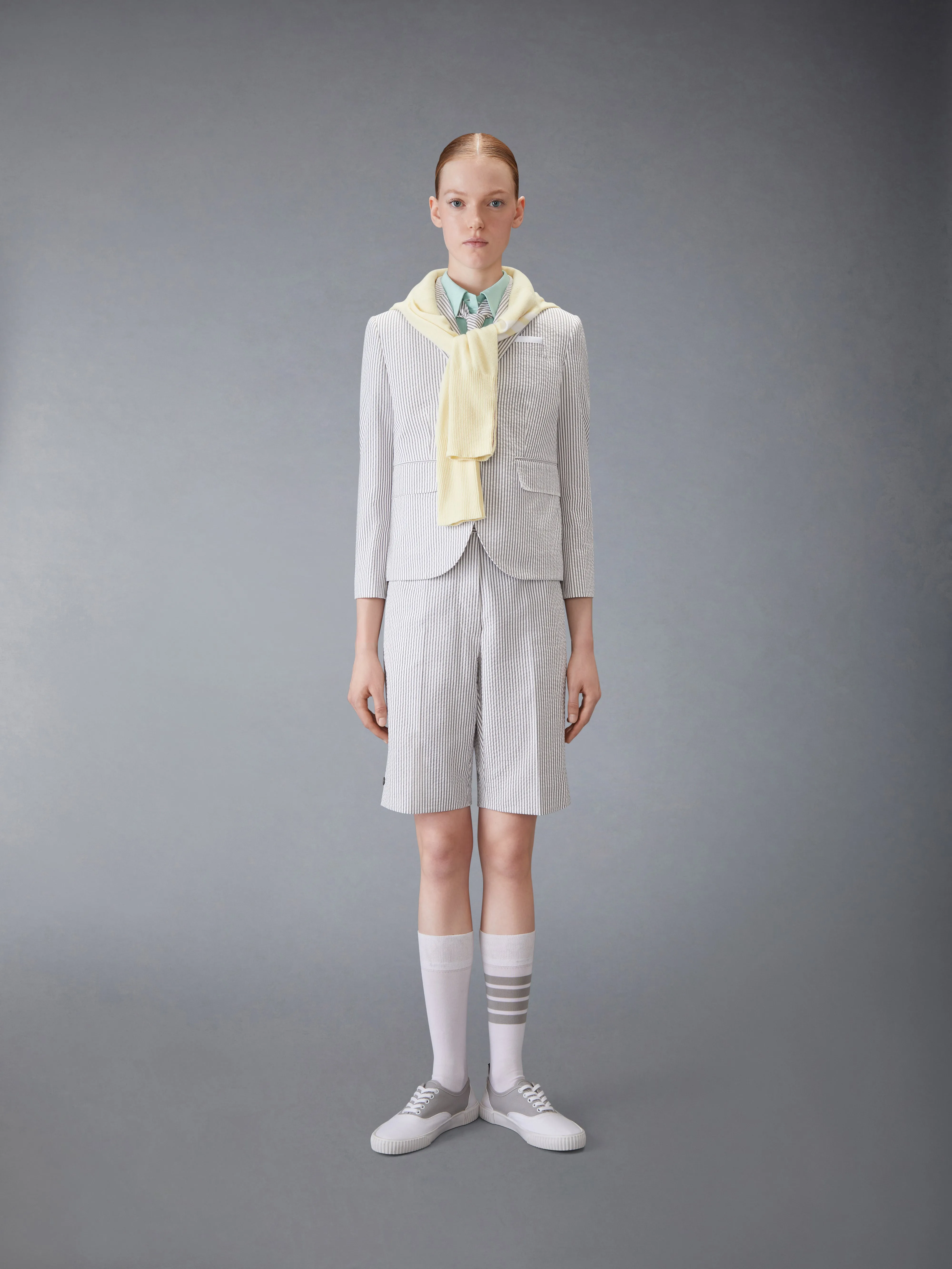 OXFORD SHORT SLEEVE SHIRT sold by Thom Browne product image thumbnail 4