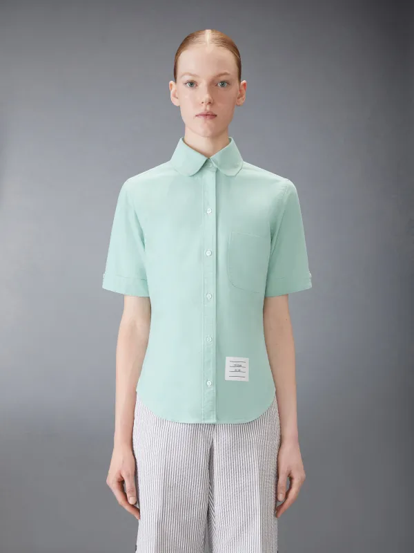 OXFORD SHORT SLEEVE SHIRT made by Thom Browne
