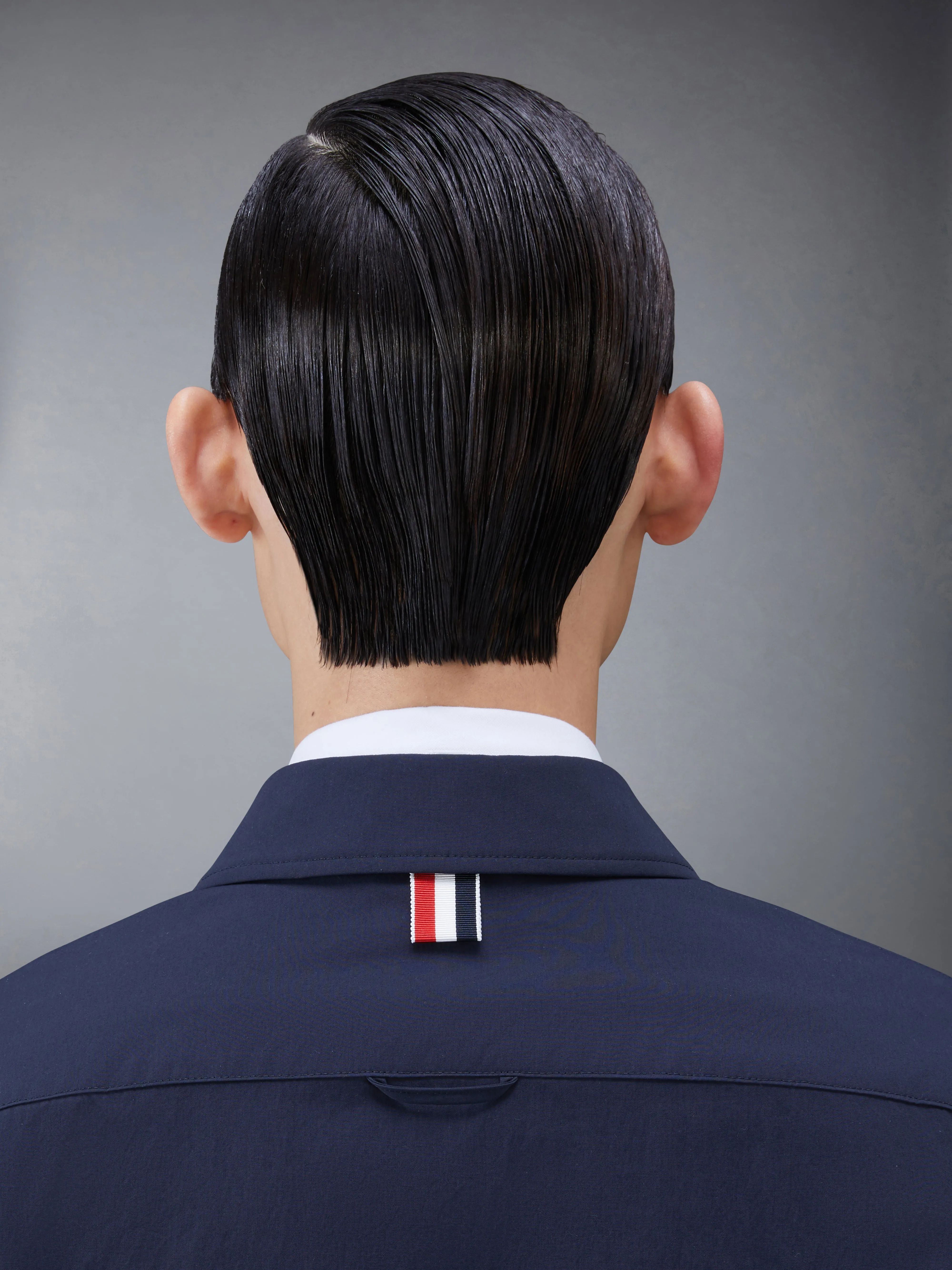 NYLON SHELL SHIRT JACKET WITH ARMBANDS sold by Thom Browne product image thumbnail 5