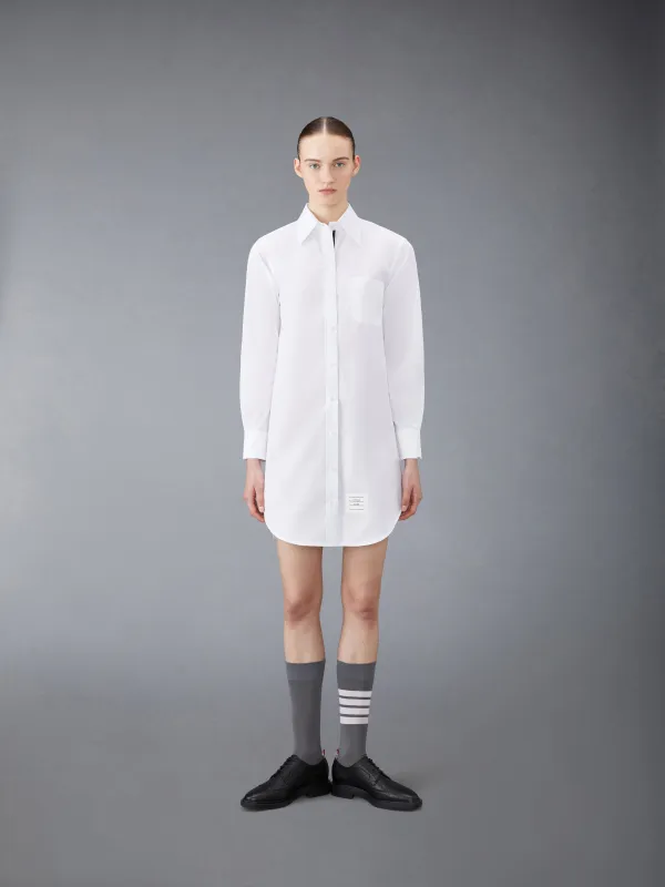 POPLIN MINI SHIRT DRESS made by Thom Browne