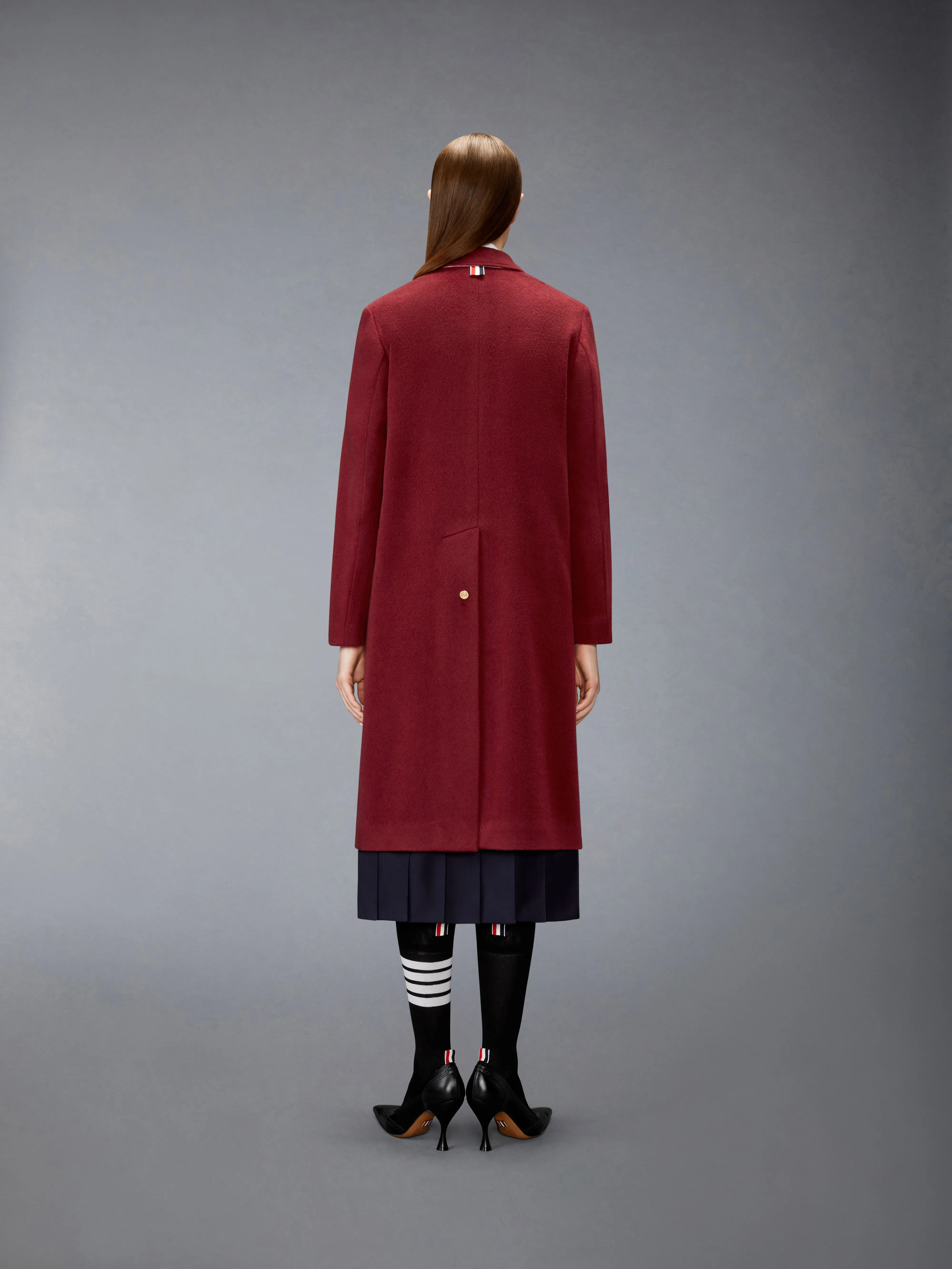 CASHMERE BELL SLEEVE OVERCOAT sold by Thom Browne product image thumbnail 3