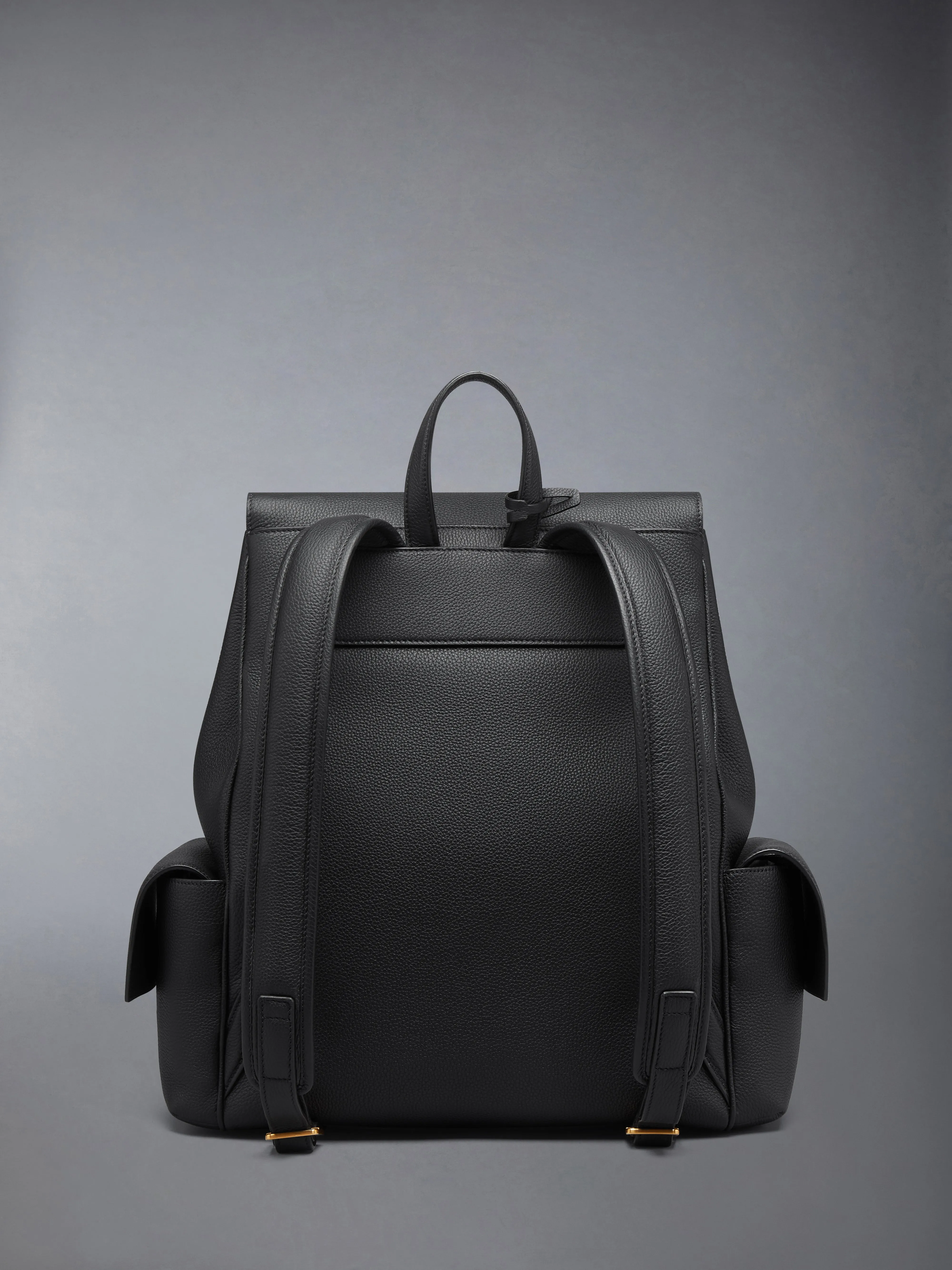 BOLTON BACKPACK IN SOFT PEBBLE GRAIN LEATHER sold by Thom Browne product image thumbnail 2