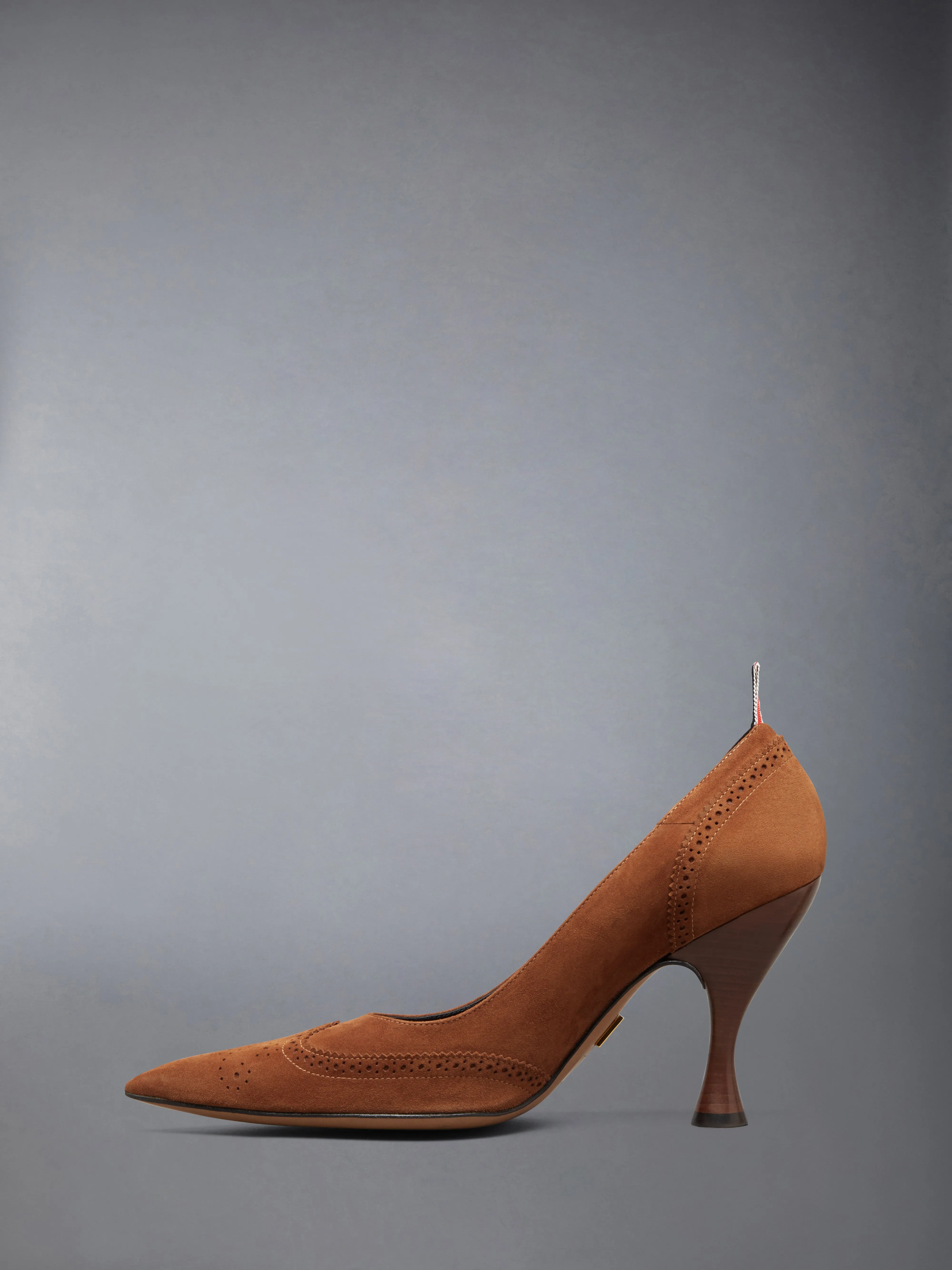 VELUKID WINGTIP PUMP 90MM sold by Thom Browne product image thumbnail 3