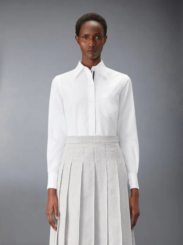 OXFORD GROSGRAIN PLACKET CLASSIC SHIRT made by Thom Browne