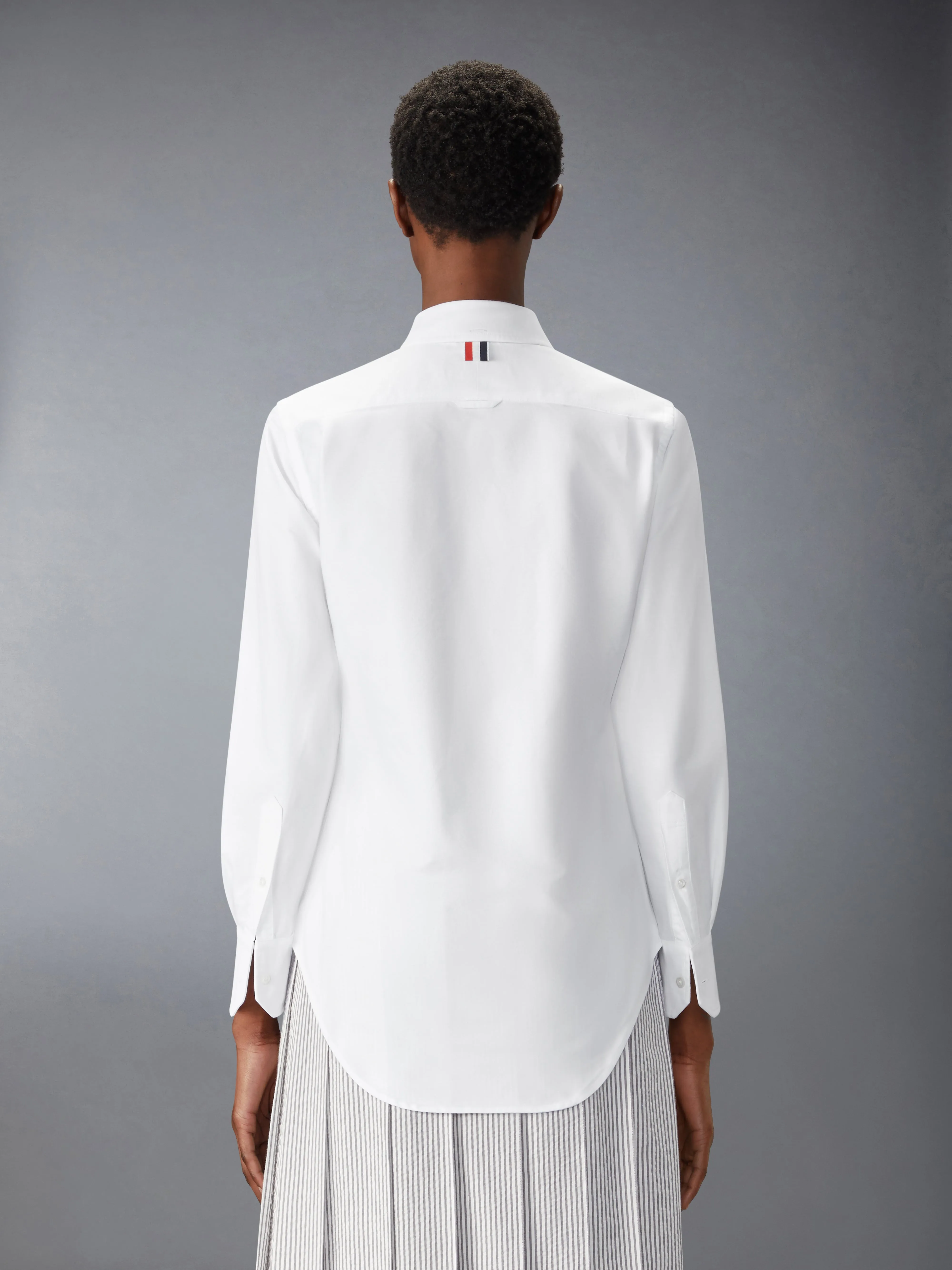 OXFORD GROSGRAIN PLACKET CLASSIC SHIRT sold by Thom Browne product image thumbnail 3