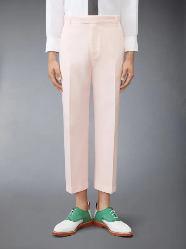 COTTON TWILL UTILITY TROUSERS made by Thom Browne