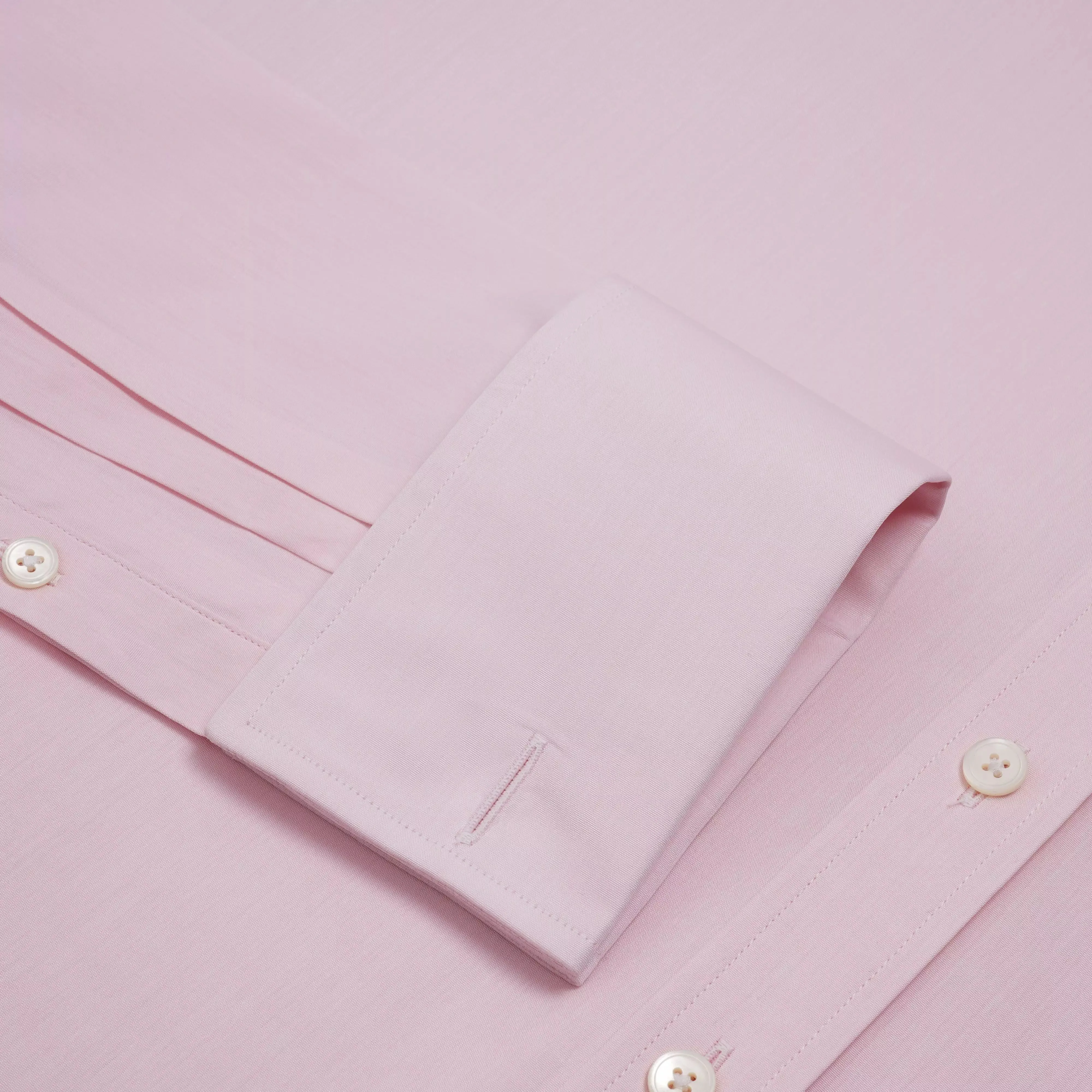Pale Pink Slim Fit French Cuff Ramses Poplin Formal Shirt sold by Thomas Pink product image thumbnail 2