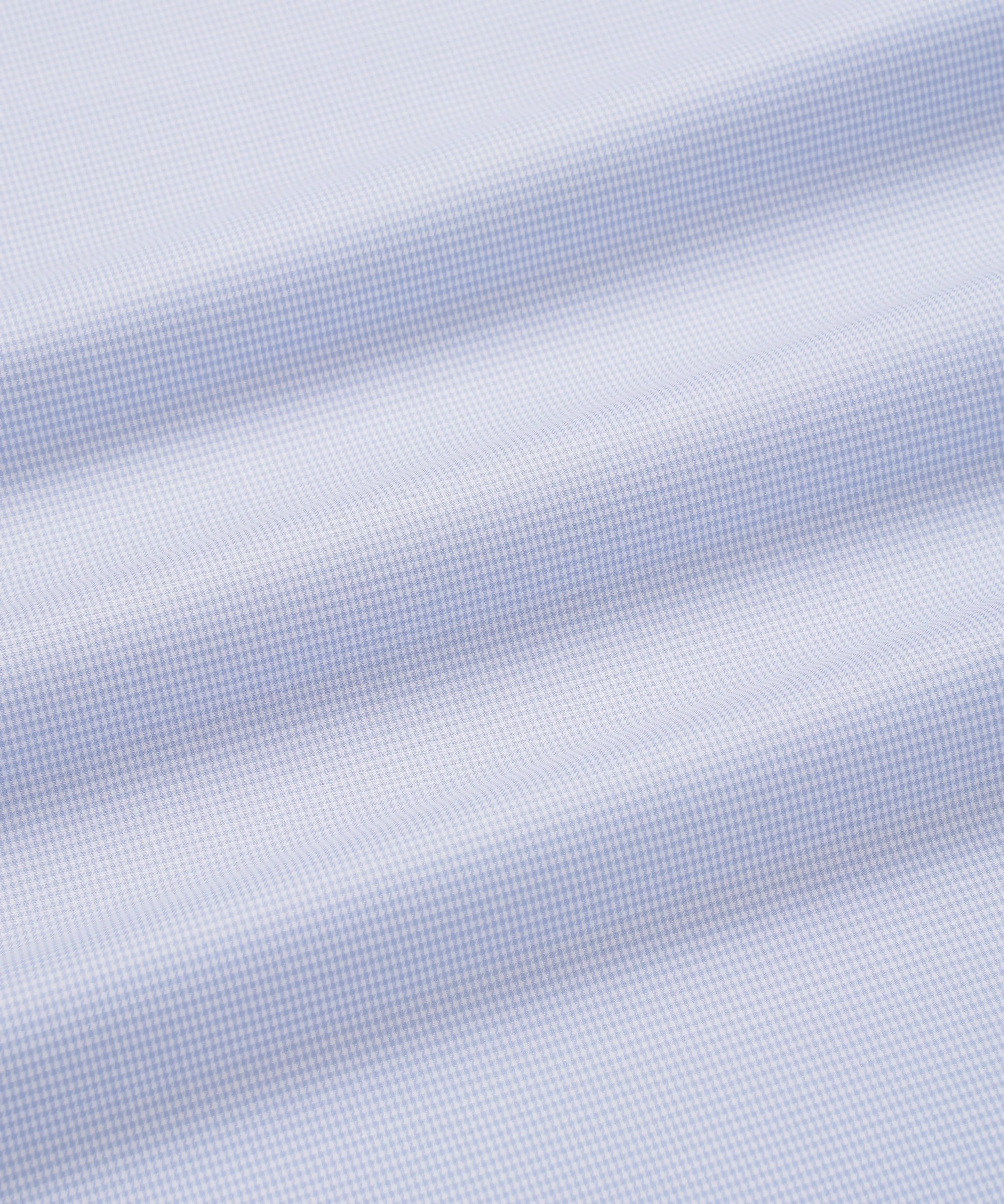 Blue & White Slim Fit French Cuff Micro Puppytooth Dress Shirt sold by Thomas Pink product image thumbnail 4