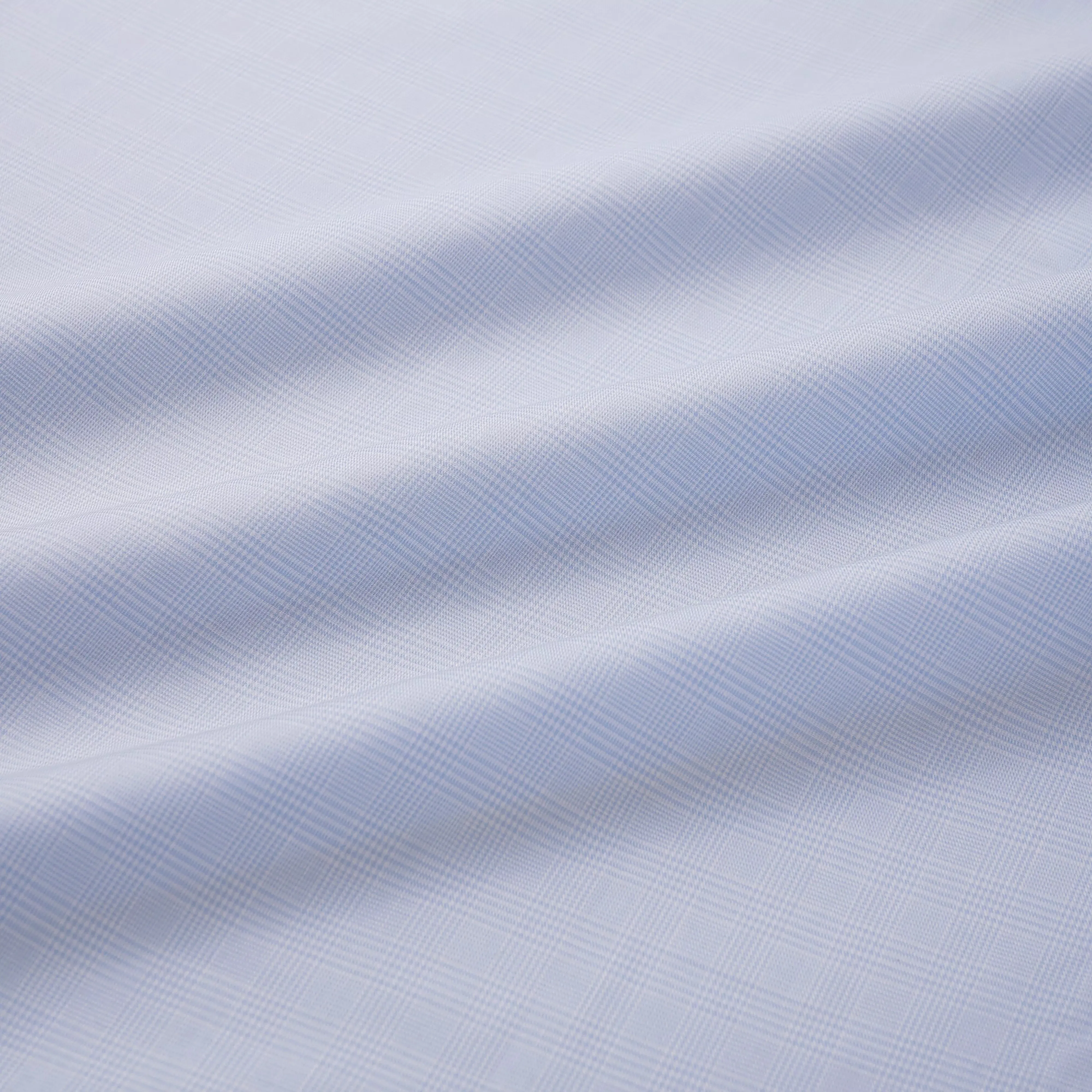 Pale Blue & White Classic Fit Prince of Wales Check Dress Shirt sold by Thomas Pink product image thumbnail 4