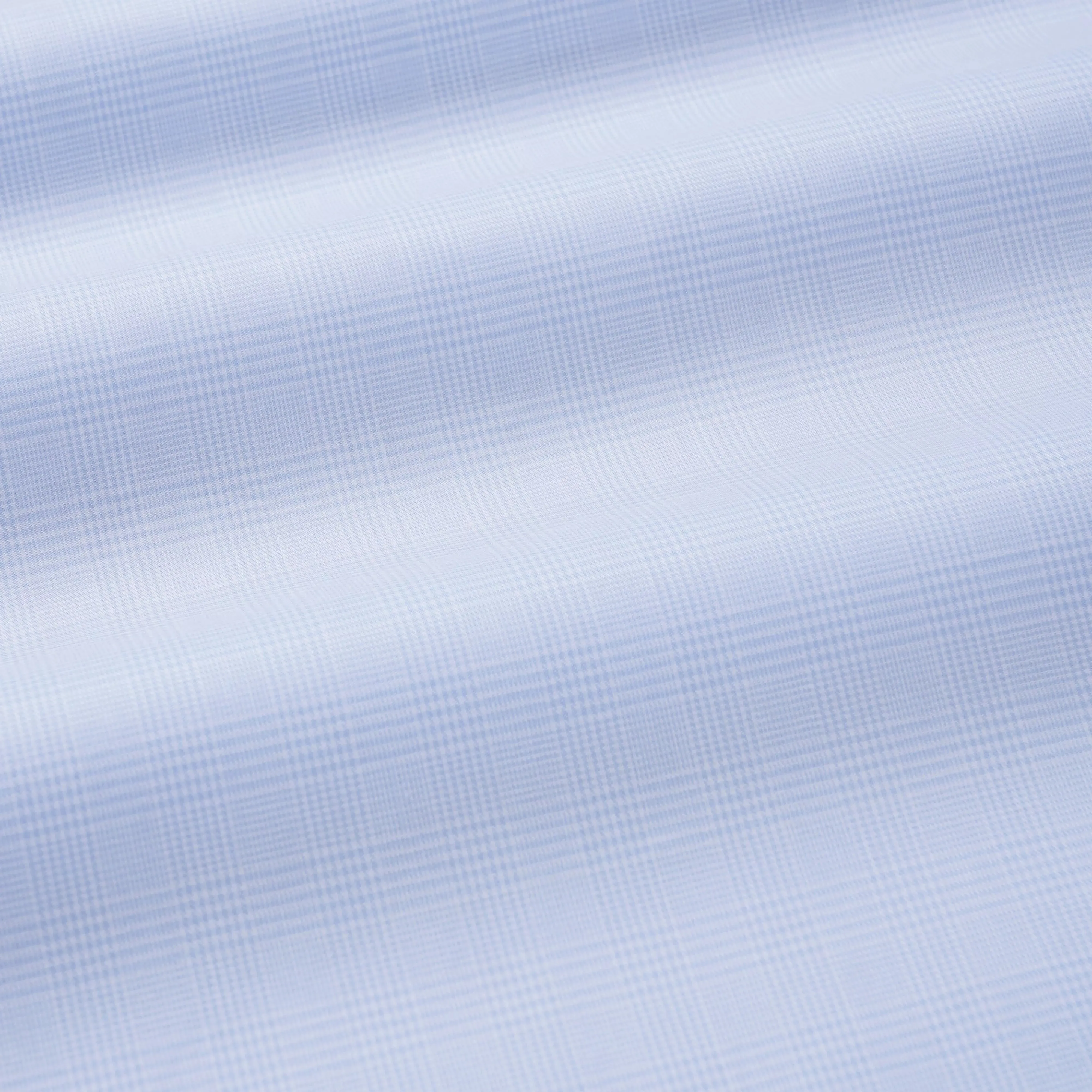 Pale Blue & White Slim Fit Prince of Wales Check Dress Shirt sold by Thomas Pink product image thumbnail 4