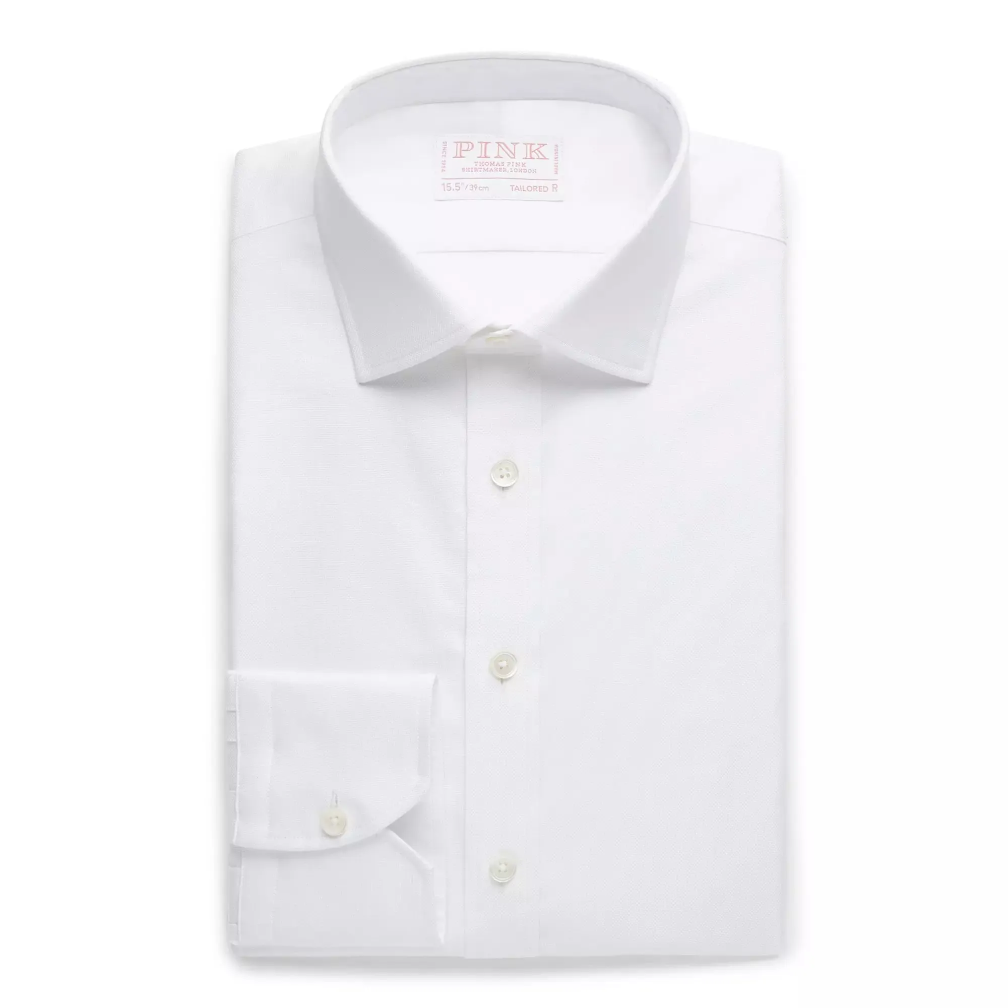 White Tailored Fit Royal Oxford Dress Shirt sold by Thomas Pink