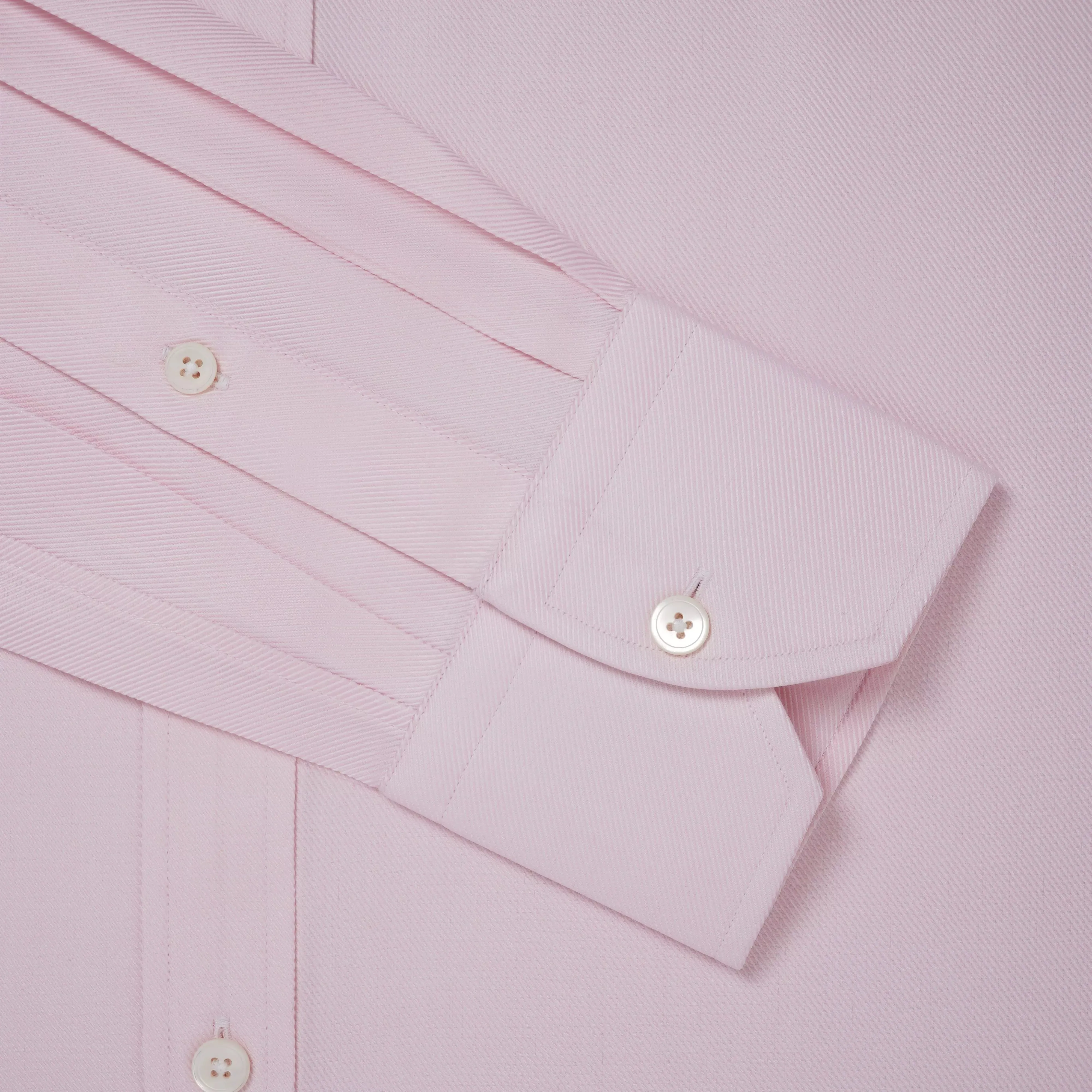 Pale Pink Classic Fit Royal Twill Dress Shirt sold by Thomas Pink product image thumbnail 3