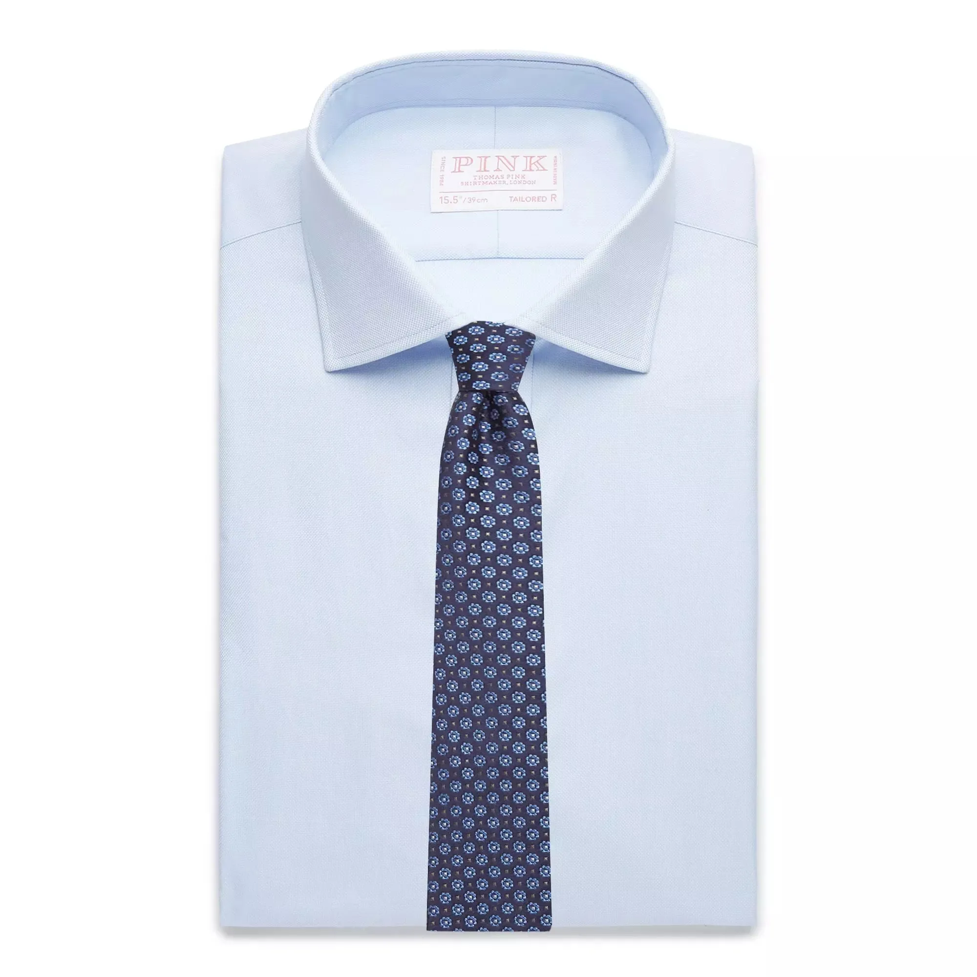 Pale Blue Tailored Fit Royal Oxford Dress Shirt sold by Thomas Pink product image thumbnail 2