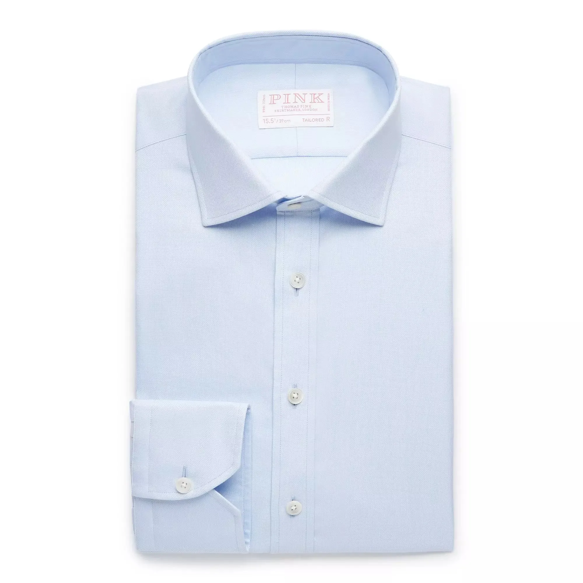 Pale Blue Tailored Fit Royal Oxford Dress Shirt sold by Thomas Pink