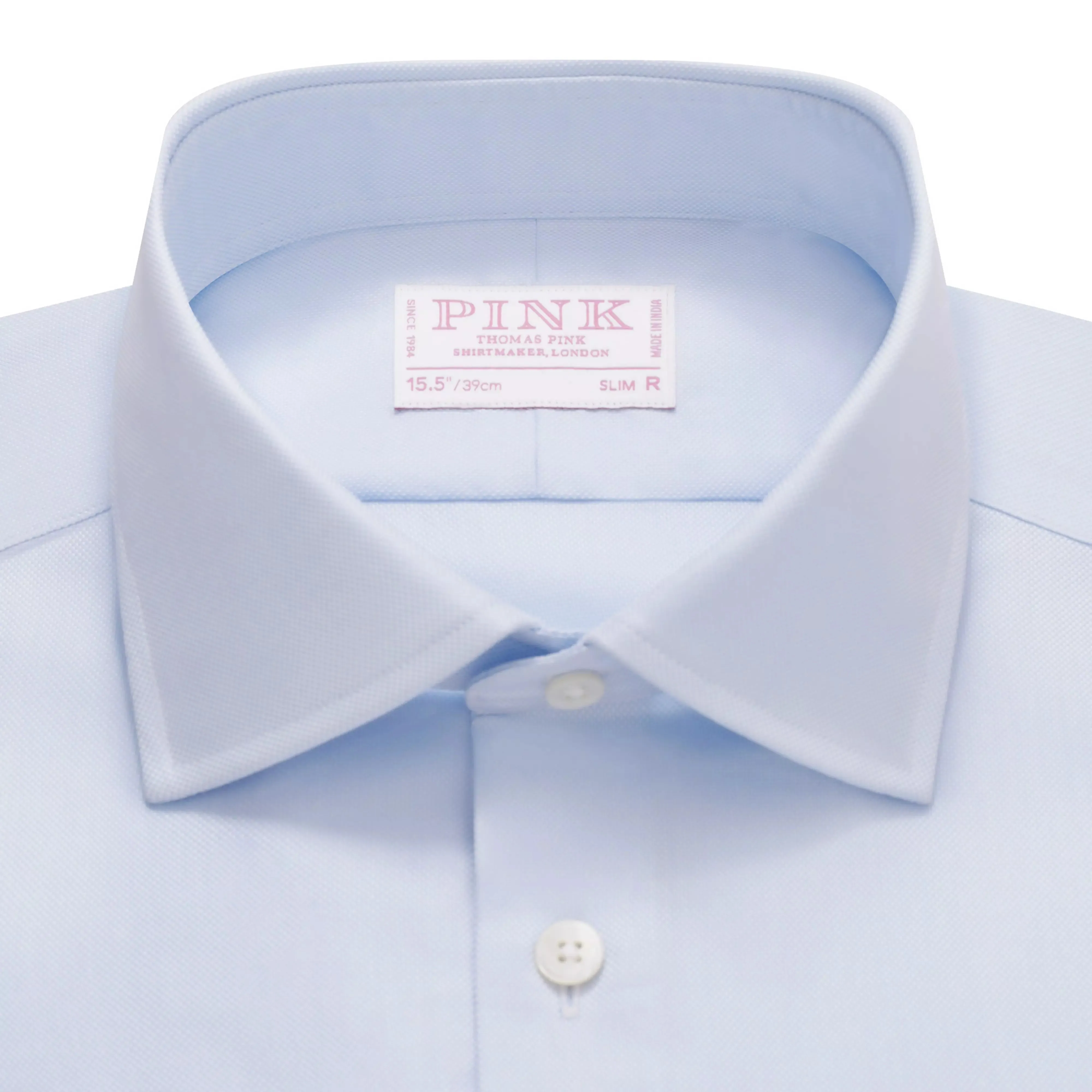 Pale Blue Slim Fit French Cuff Royal Oxford Dress Shirt sold by Thomas Pink product image thumbnail 2