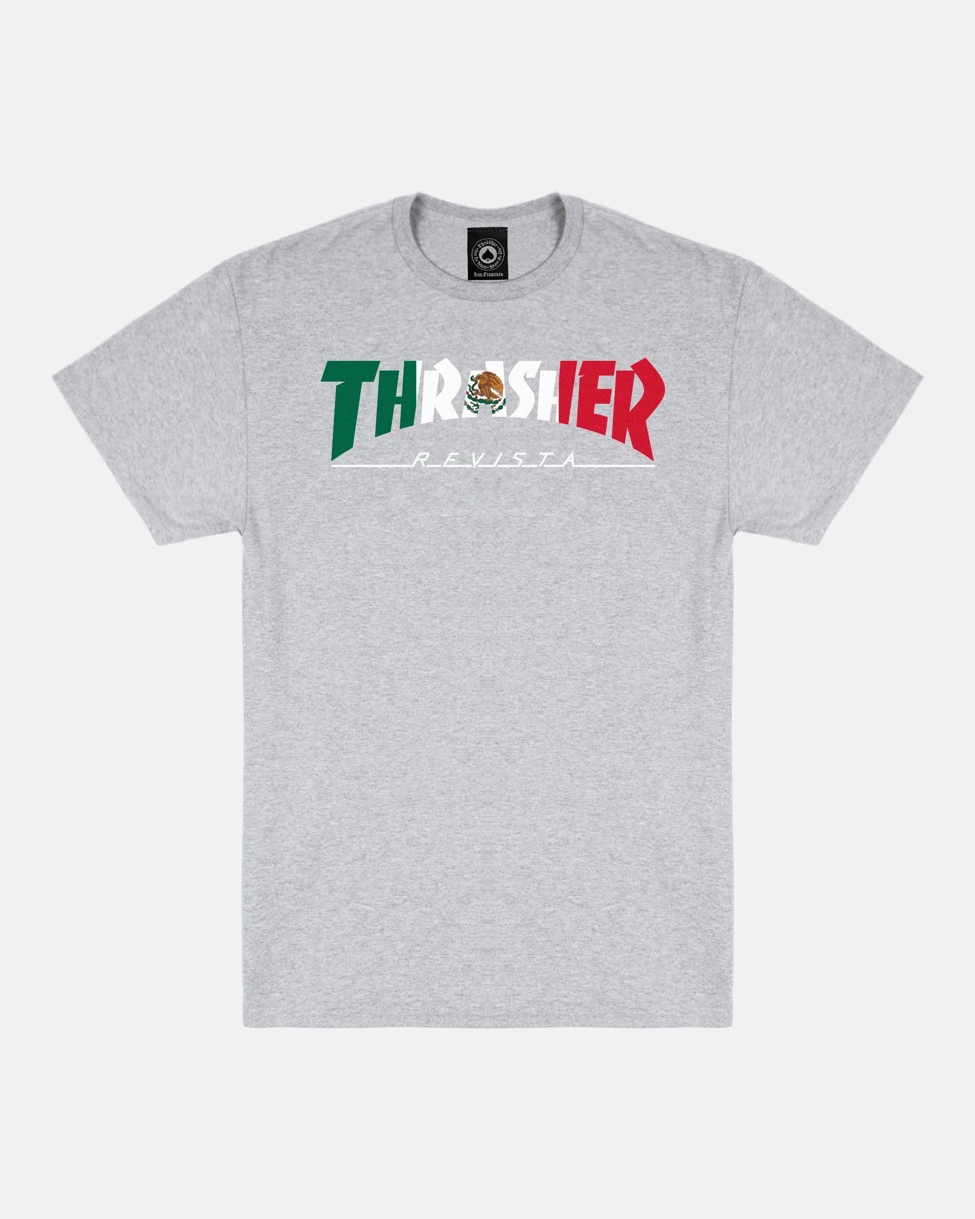 MEXICO REVISTA - TSHIRT - SPORT GREY sold by Thrasher