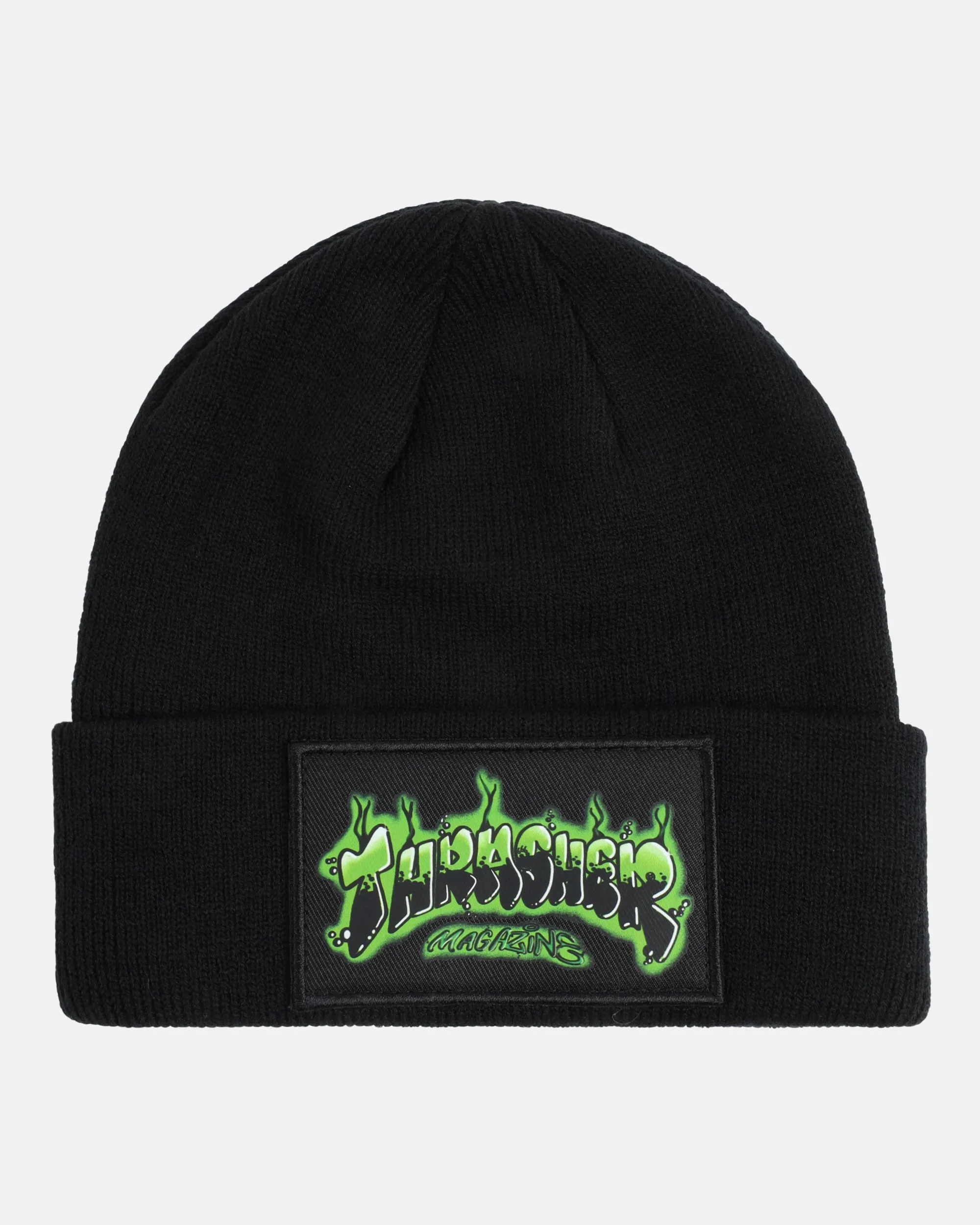 AIRBRUSH PATCH - BEANIE - BLACK sold by Thrasher
