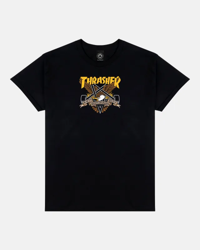 EAGLEGRAM - TSHIRT - BLACK sold by Thrasher