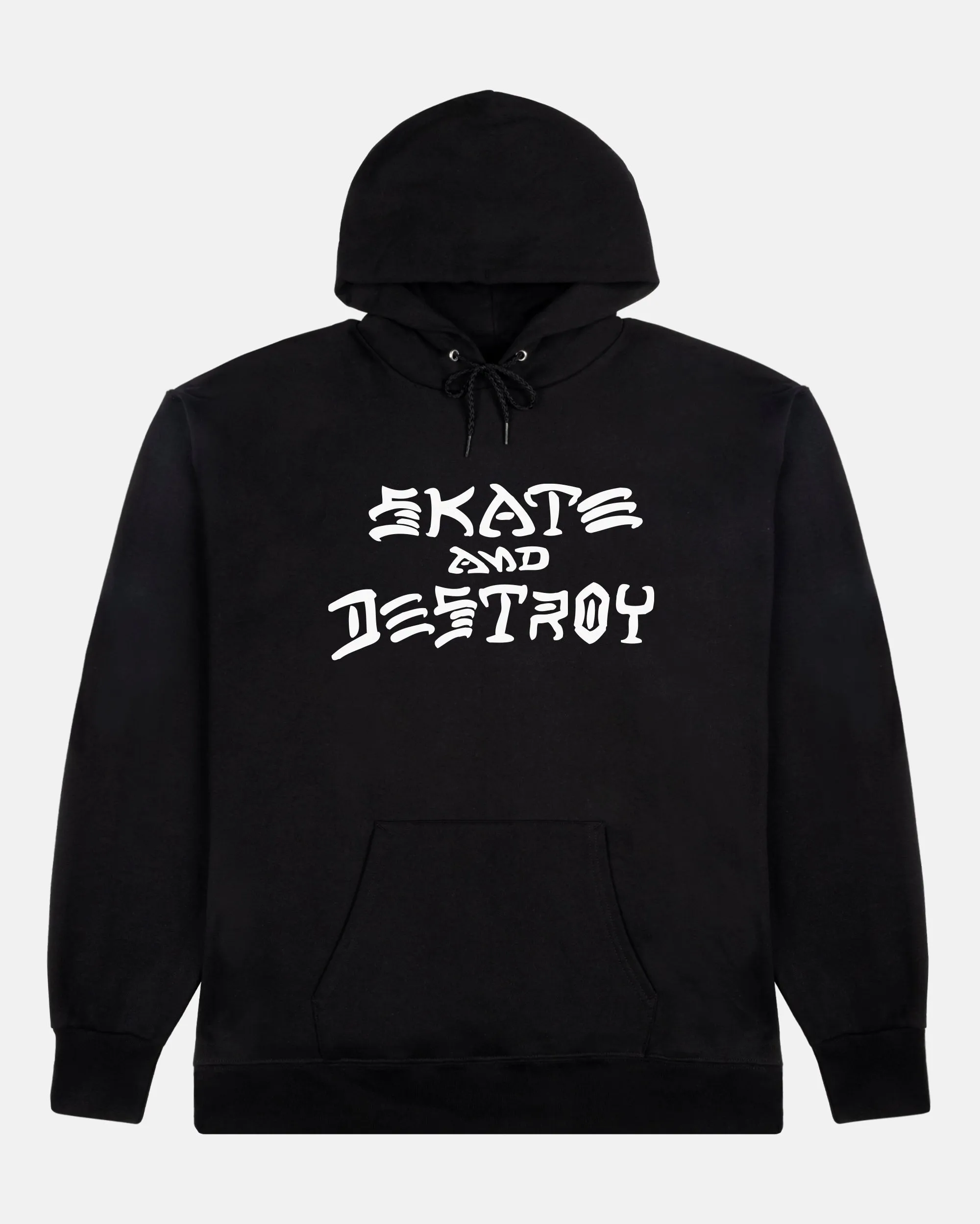 SKATE AND DESTROY - HOODIE - BLACK sold by Thrasher