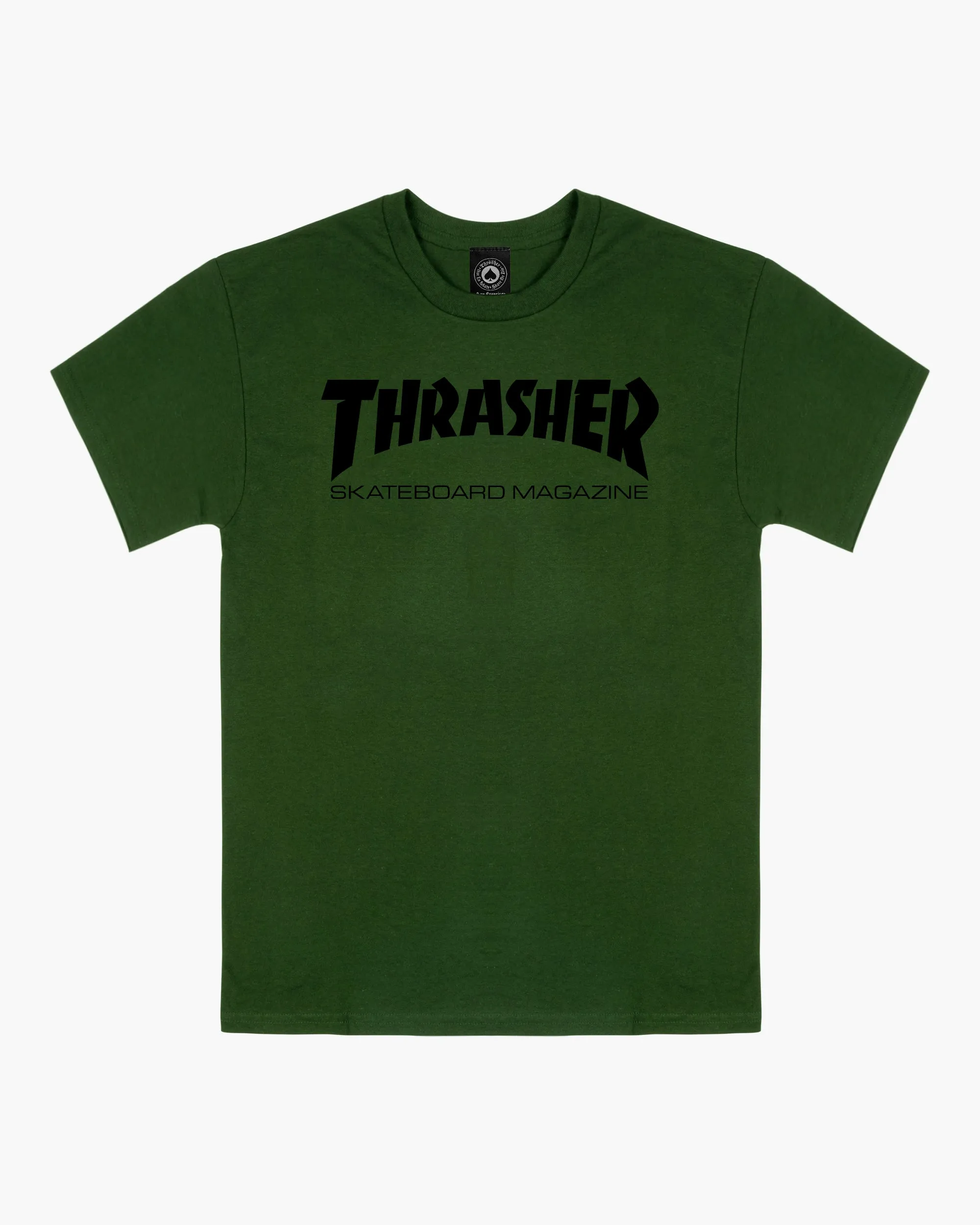 SKATE MAG - WOMENS TSHIRT - OLIVE GREEN sold by Thrasher