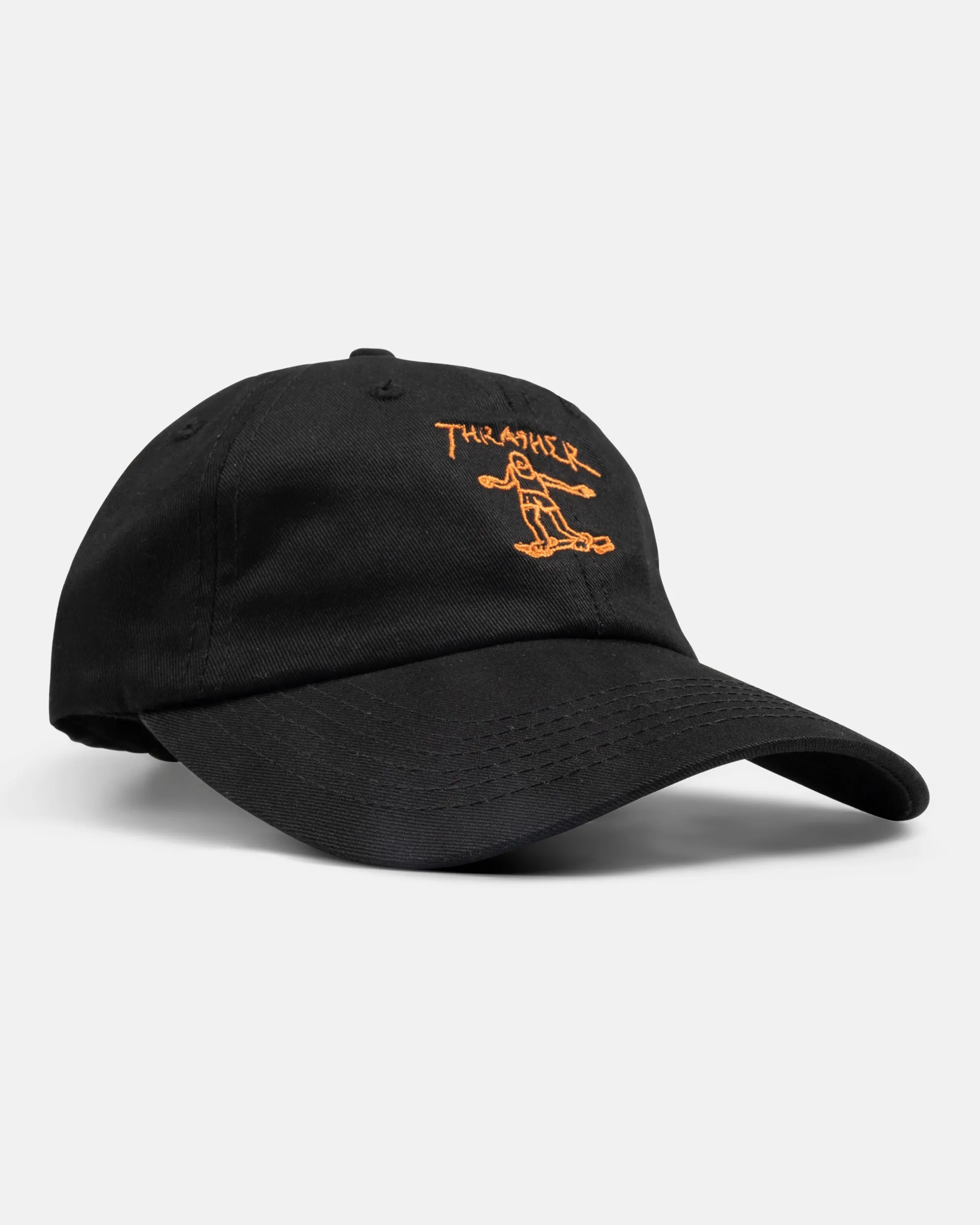 GONZ - OLD TIMER HAT - BLACK / ORANGE sold by Thrasher product image thumbnail 2