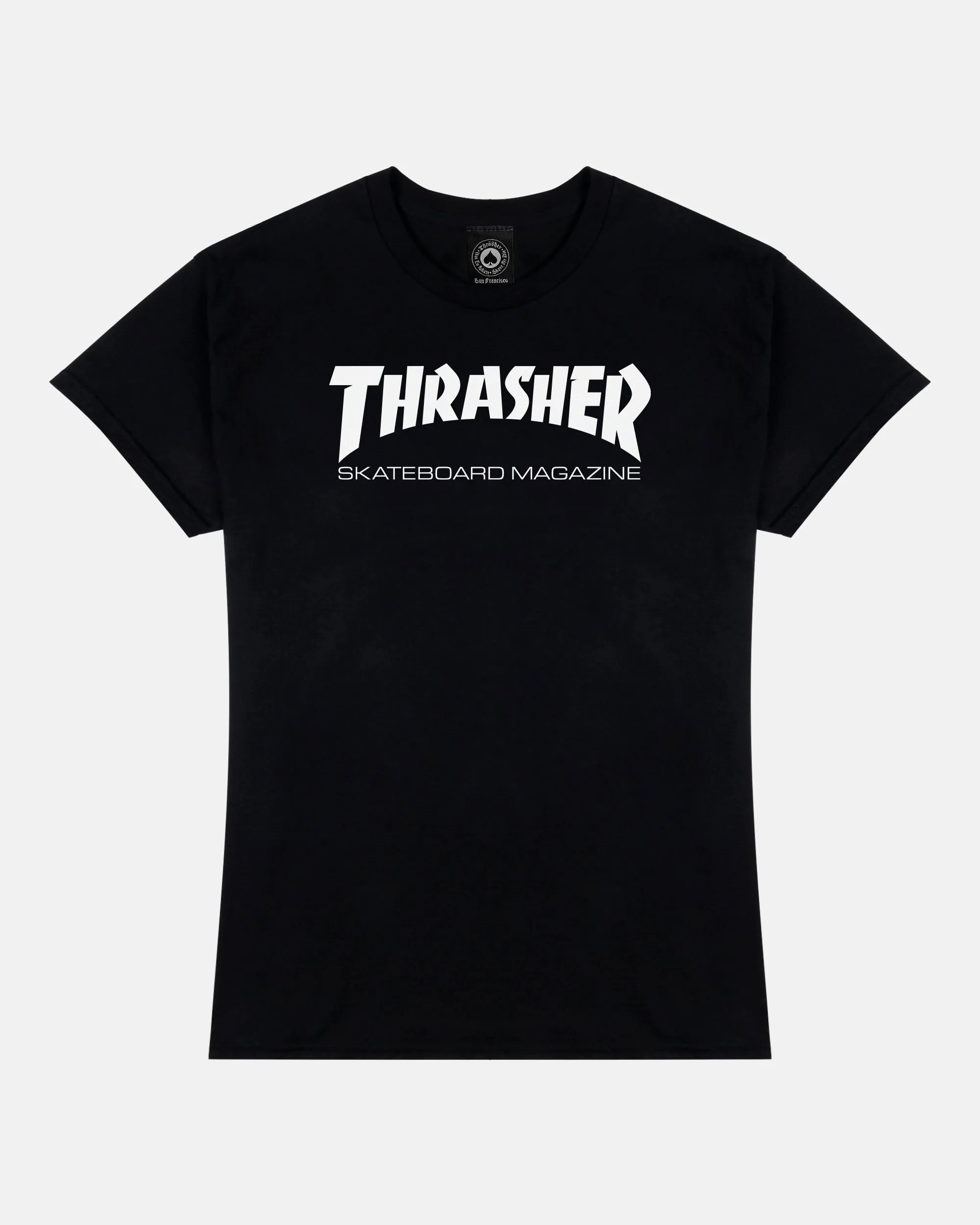 SKATE MAG - WOMENS TSHIRT - BLACK sold by Thrasher